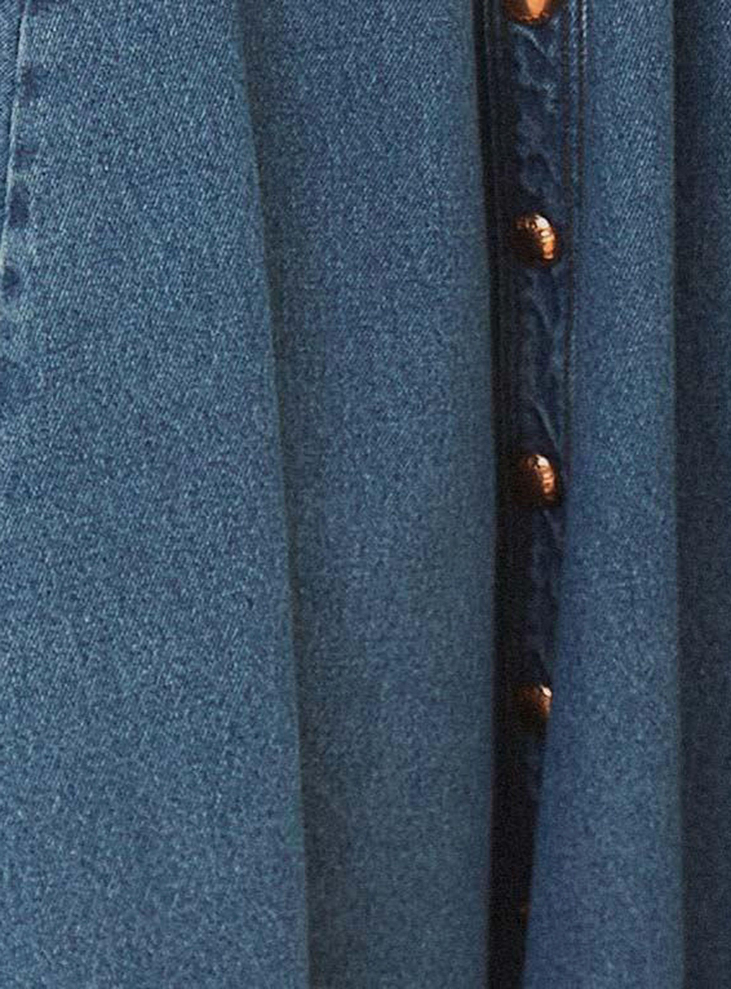 Falda Larga de Jeans-2