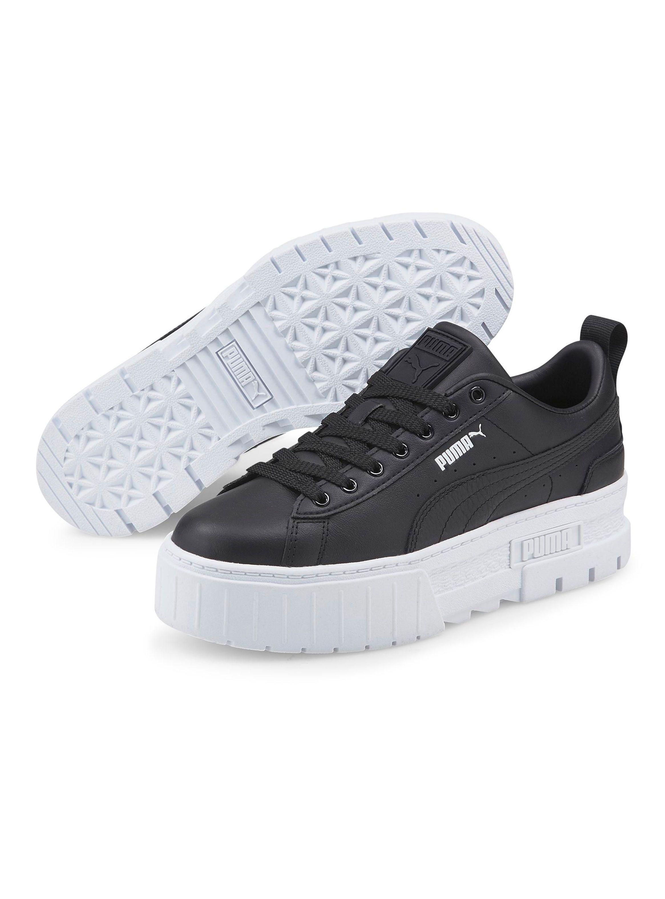 Zapatillas Mayze Puma Negra Plataforma Zapatilla Urbana Classic