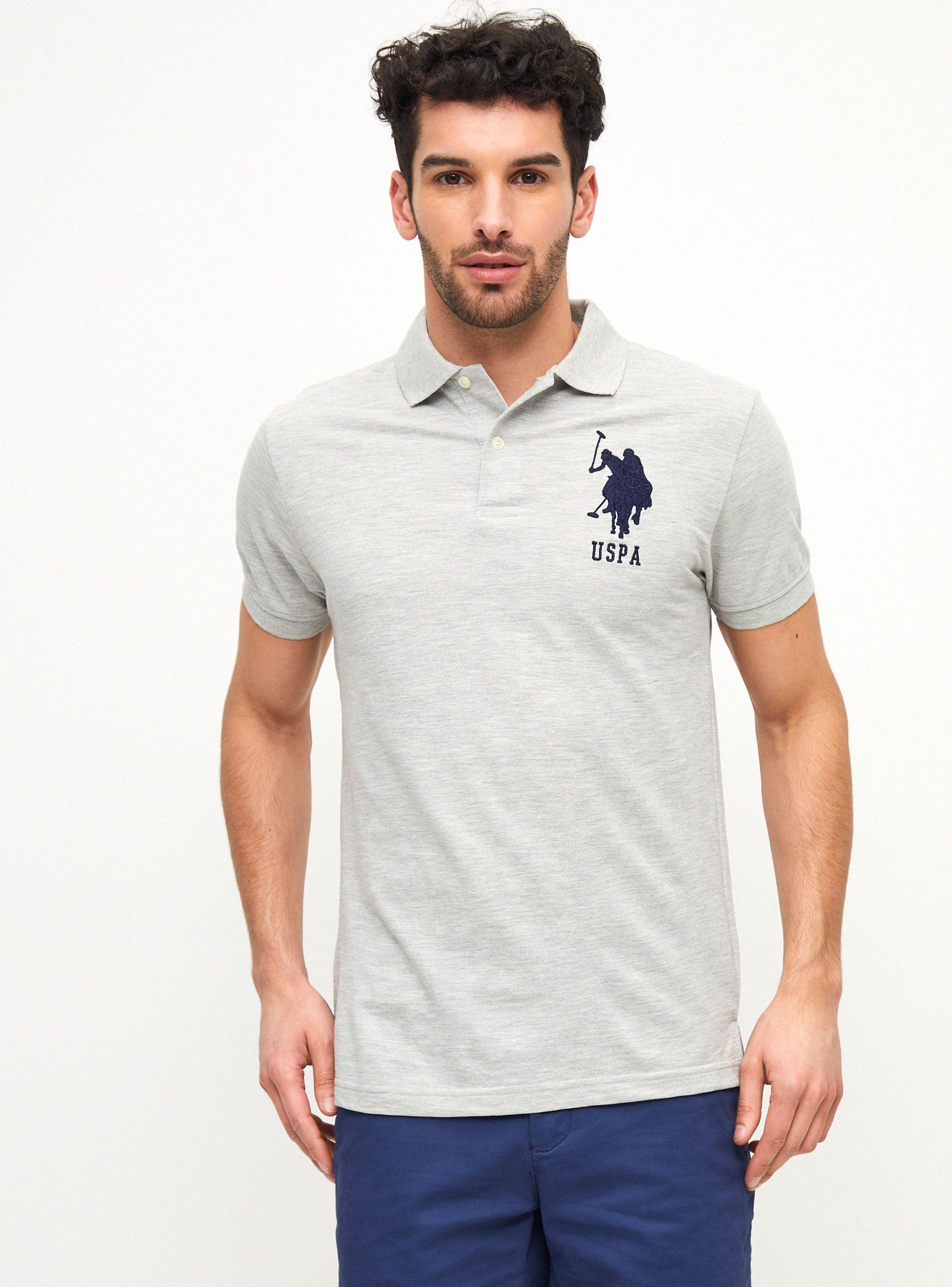 Polera Cuello Piqué Manga Corta Caballo Grande-0