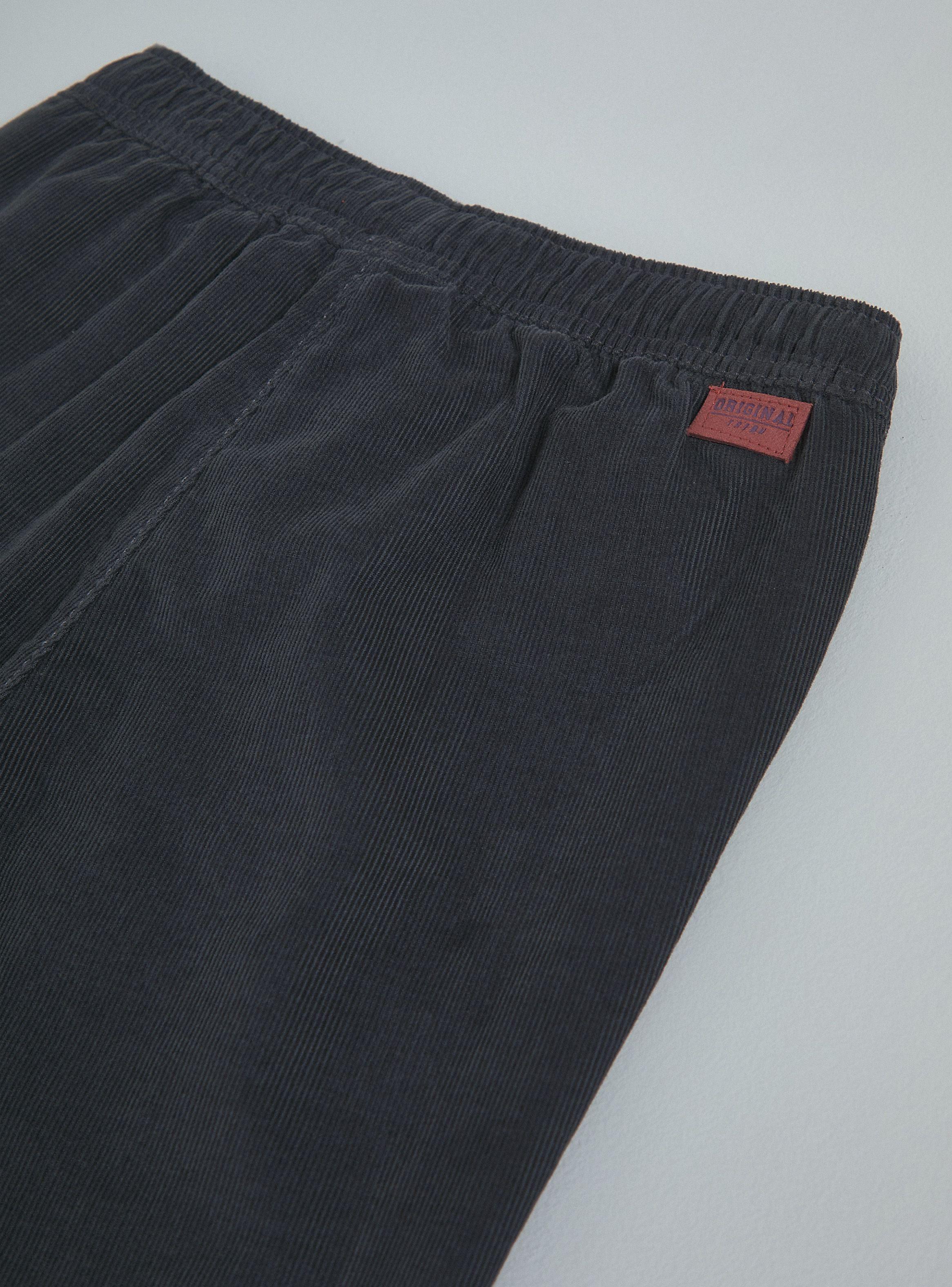 Pantalón Comfort de Cotelé Forrado en Algodón-1