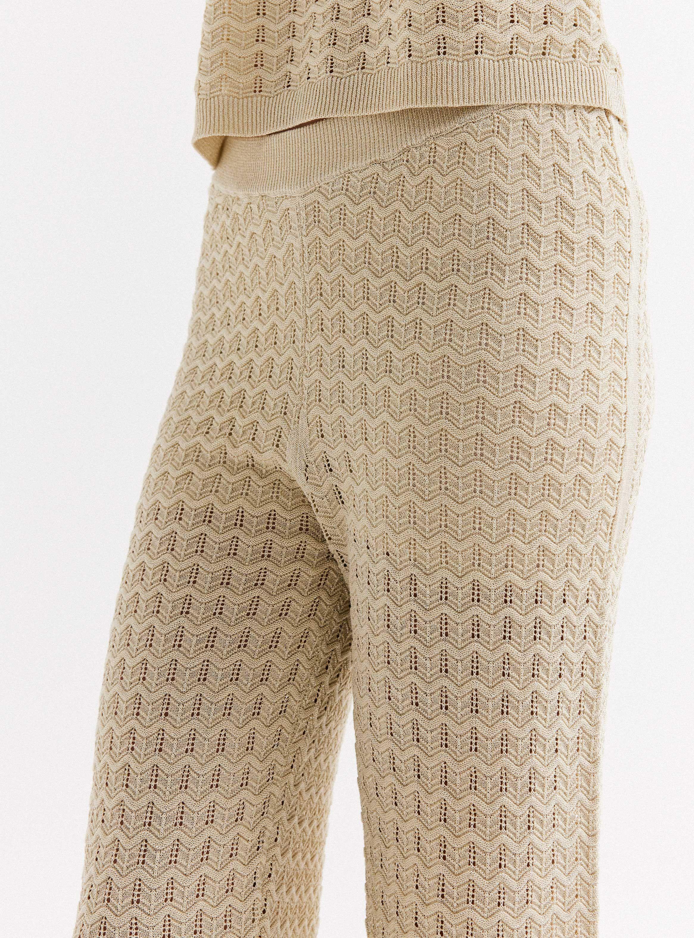 Pantalón Tejido Fantasía-2
