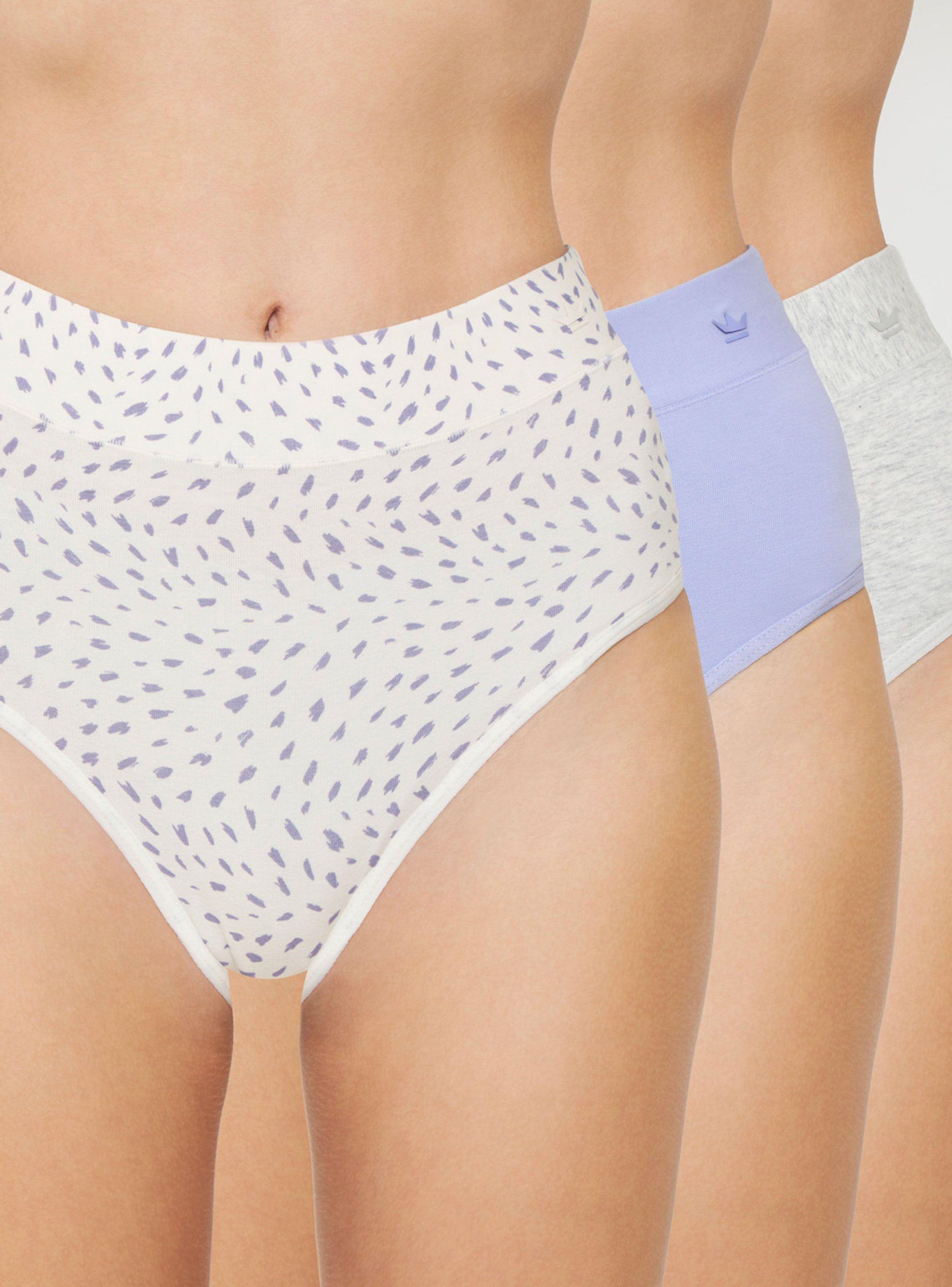 Pack 3 Hikini Algodón Estampado Print Elástico-0
