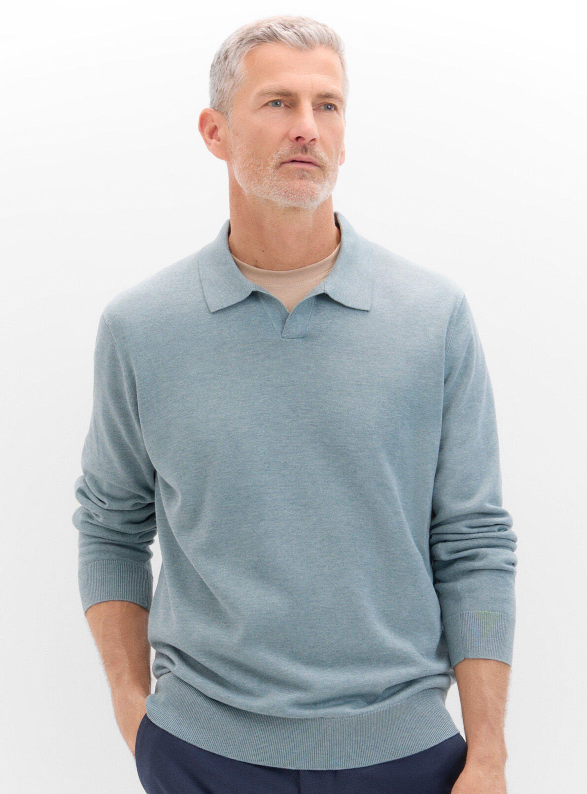 Sweater Punto Cuello Polo-0