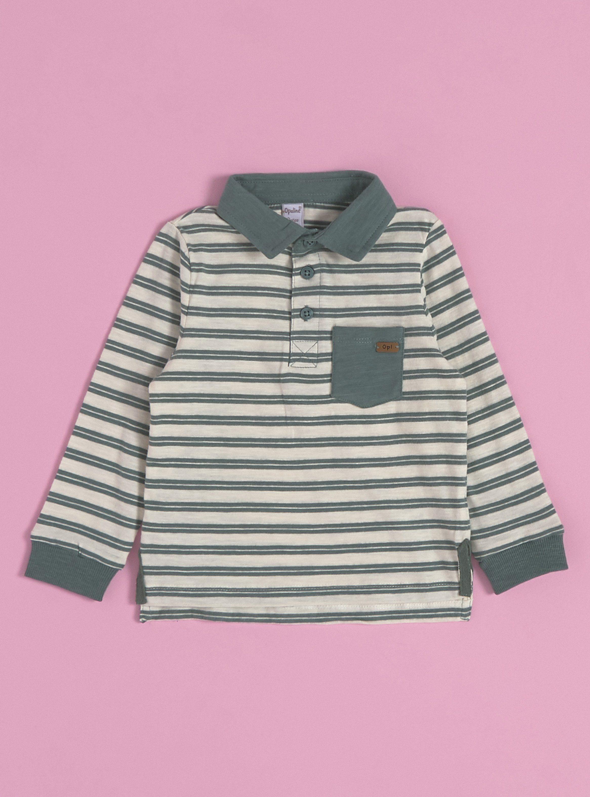 Polera con Rayas a Dos Colores-0