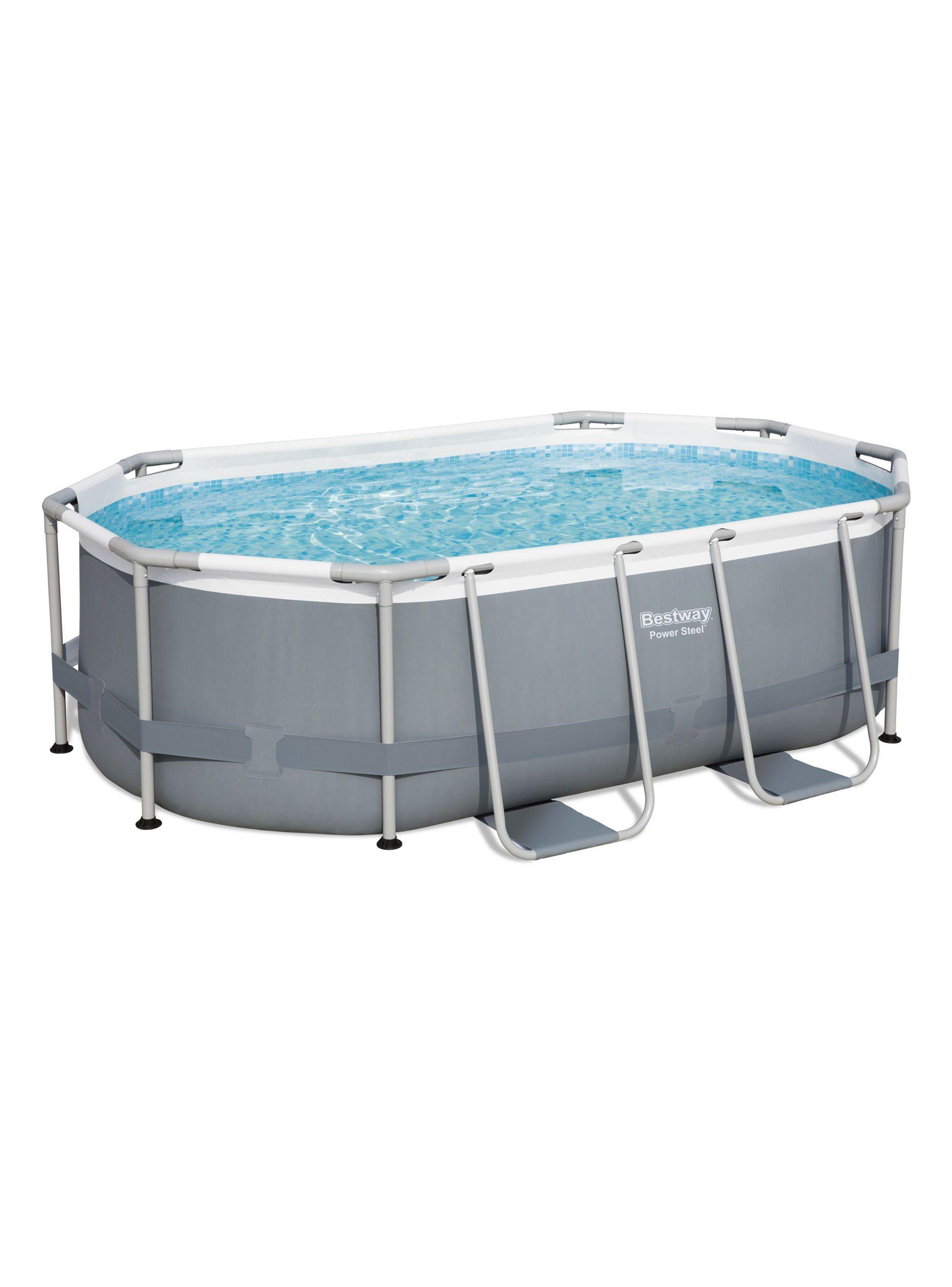 Piscina Power Steel Gris 300-0