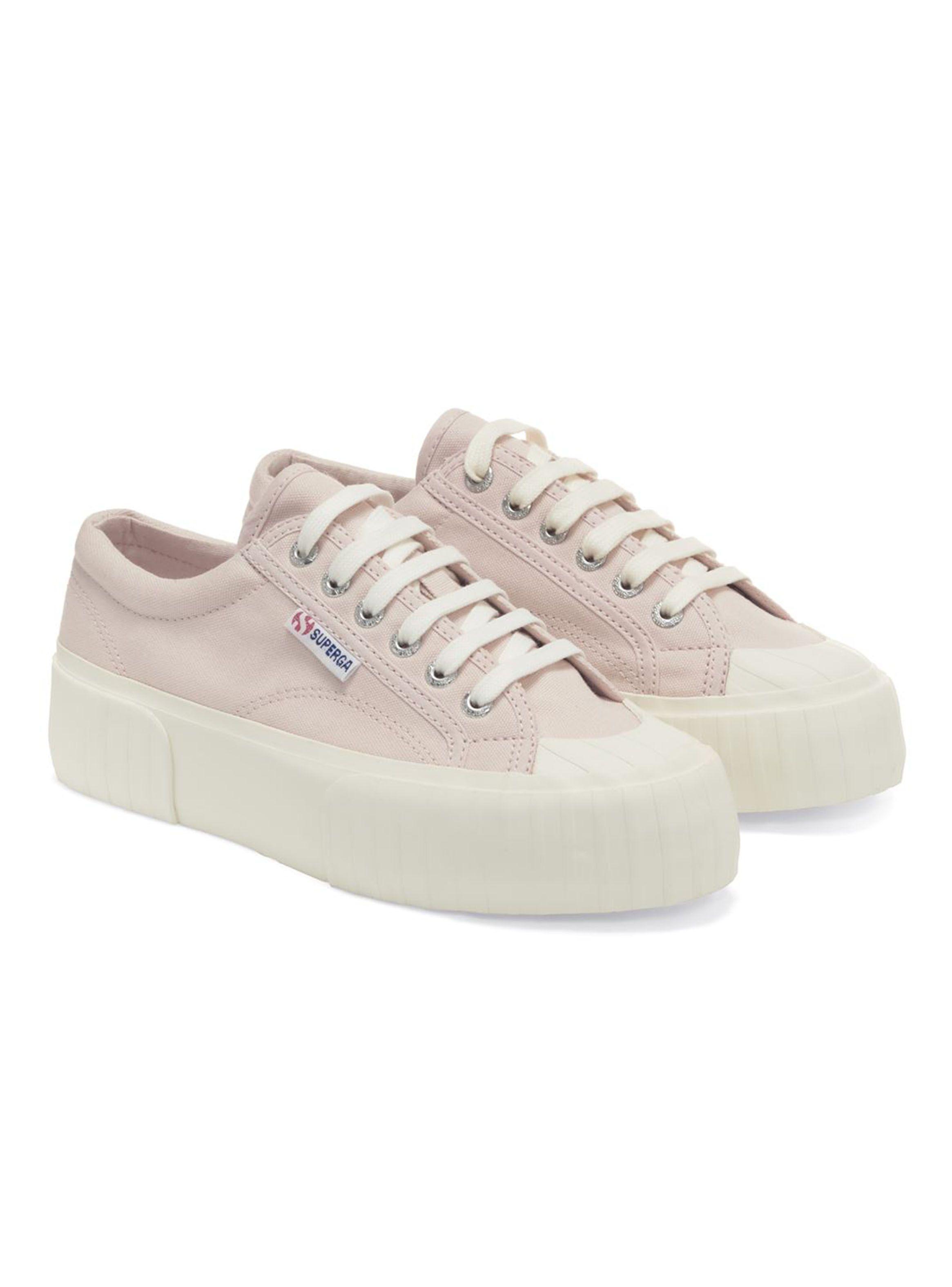 Zapatilla Urbana Stripe Platform Pink Almond Mujer-0