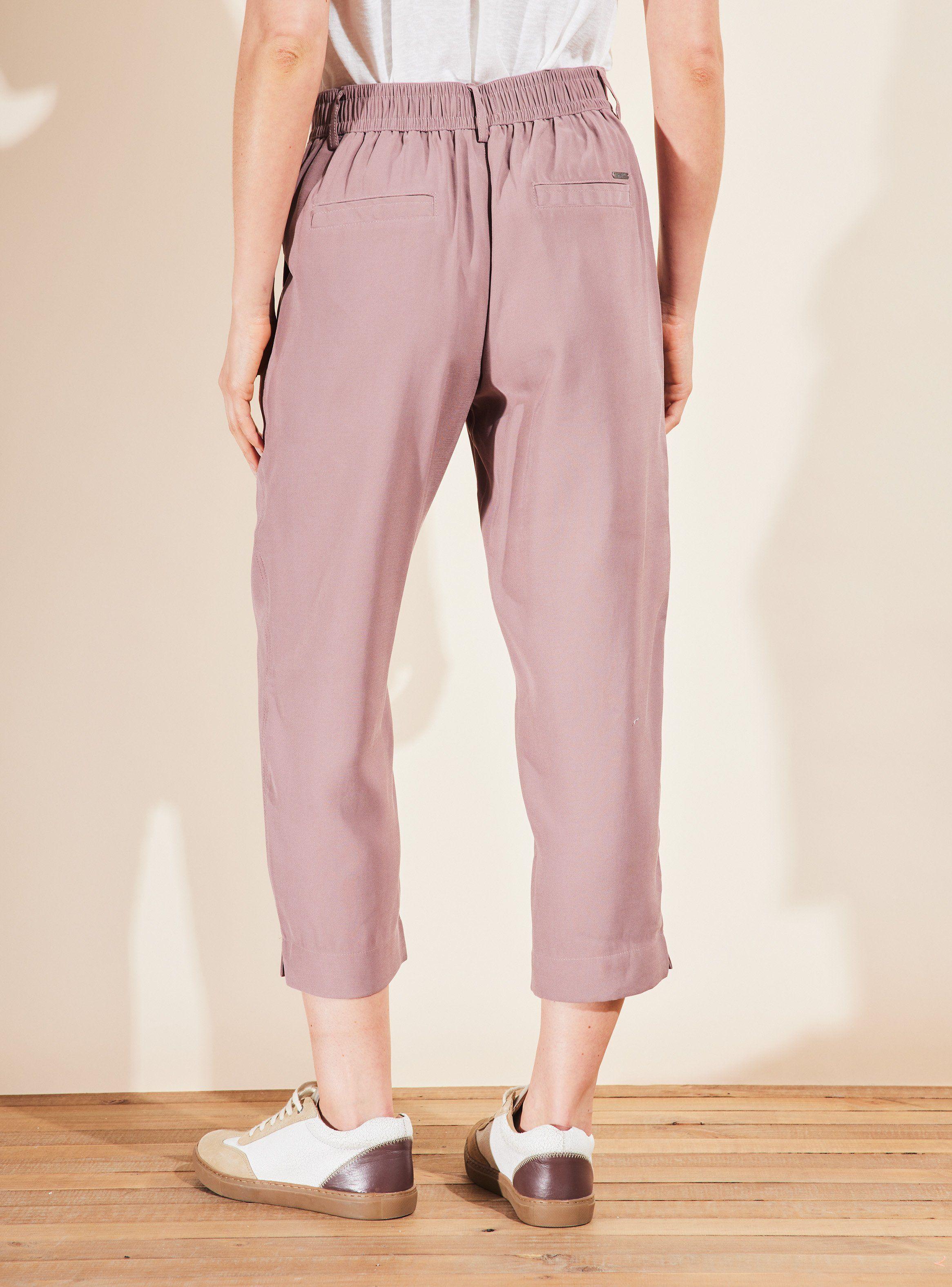 Pantalón Capri de Tencel-1