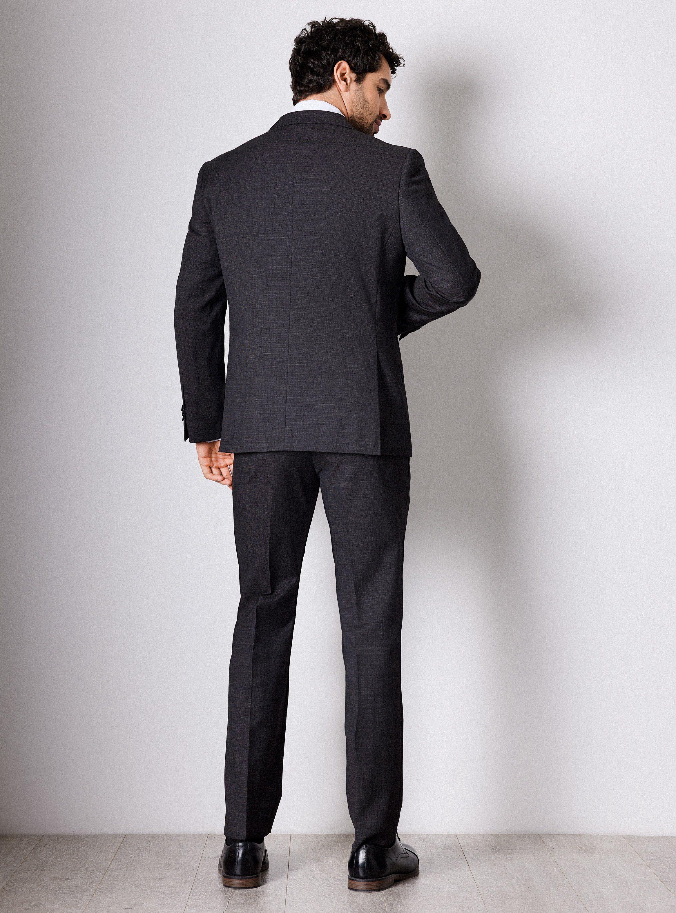Traje Recto 100% Lana Fantasia Slim Fit de Arrow