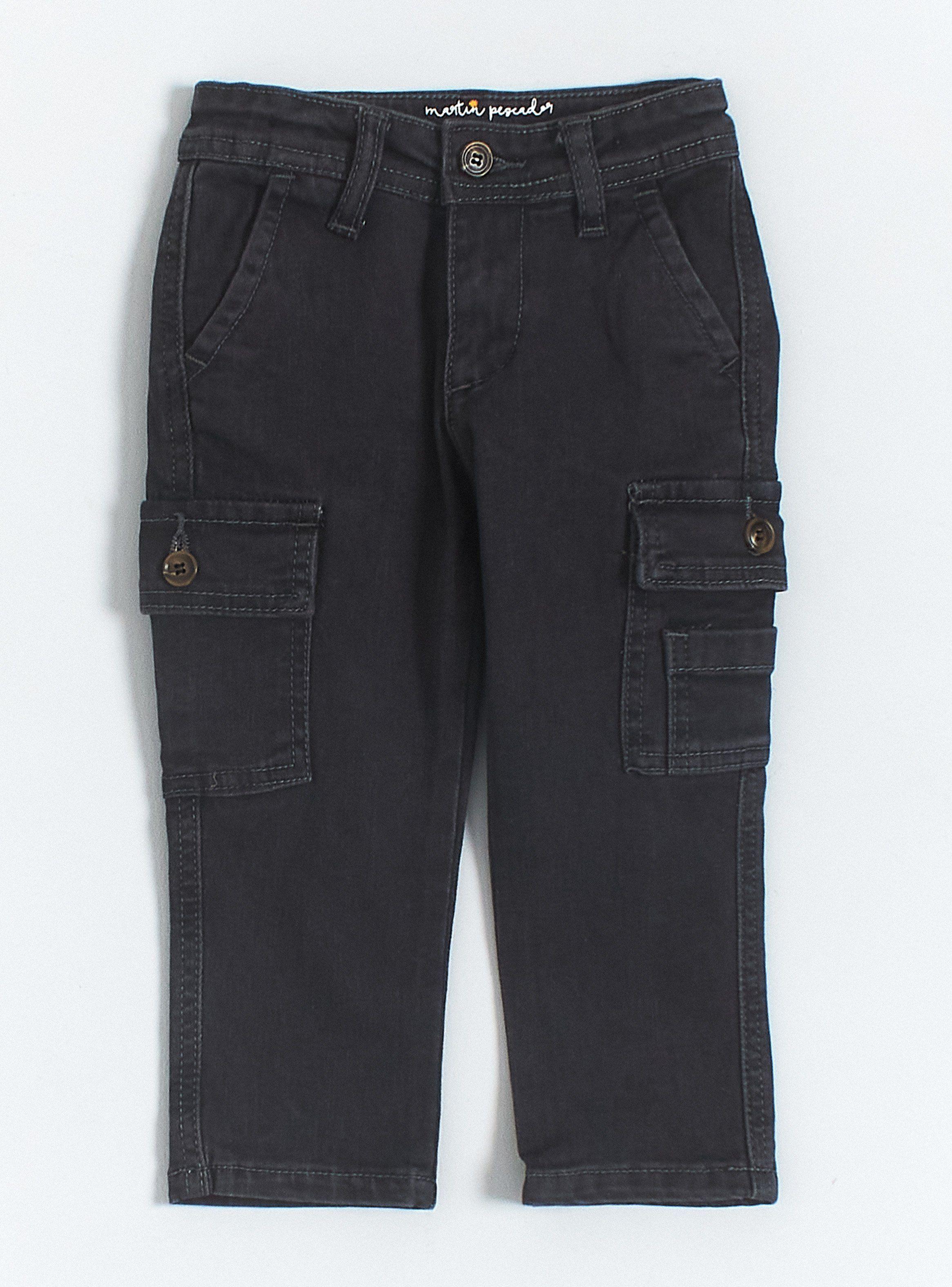 Pantalón Cargo de Cotelé-0