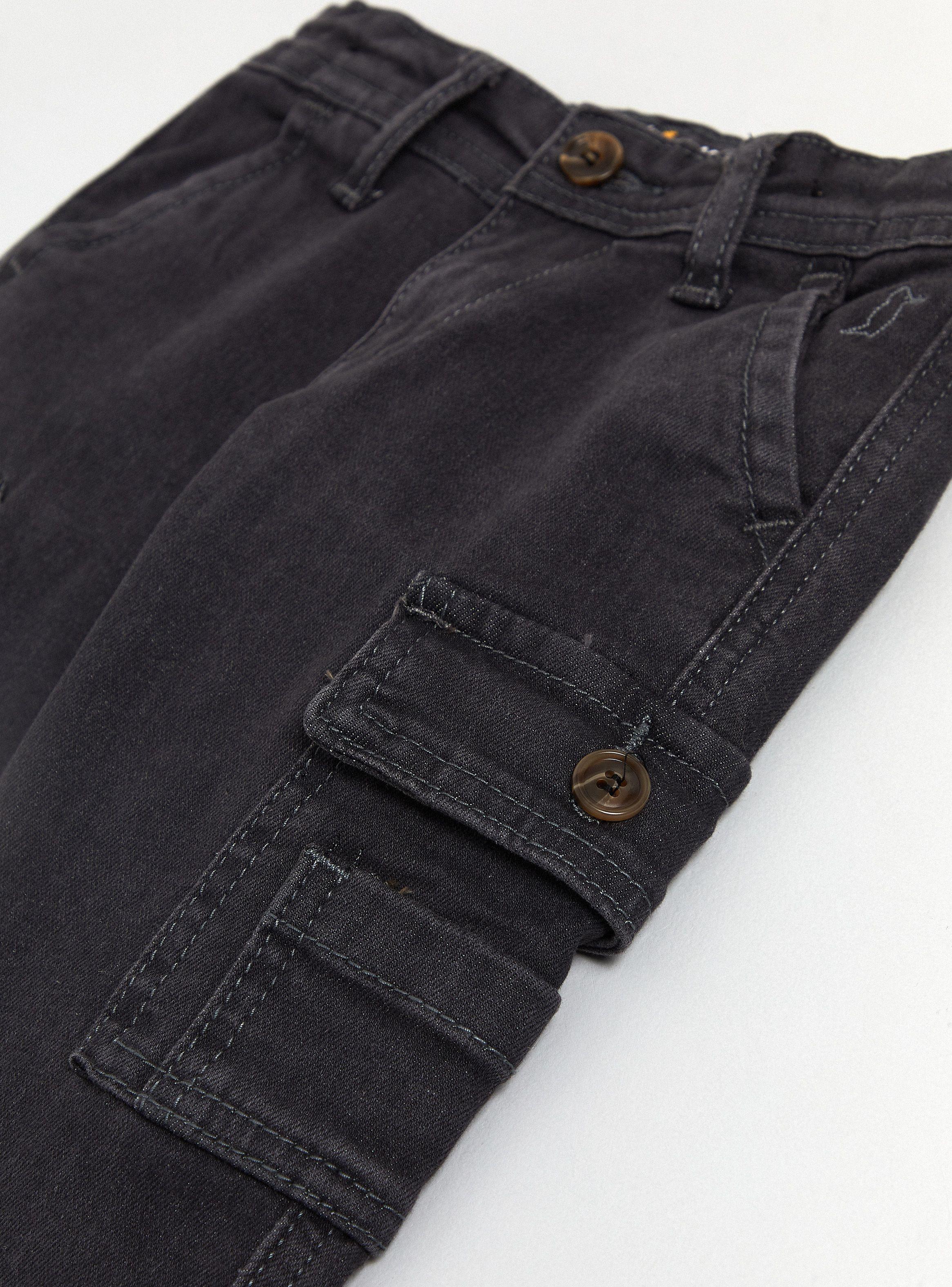 Pantalón Cargo de Cotelé-2