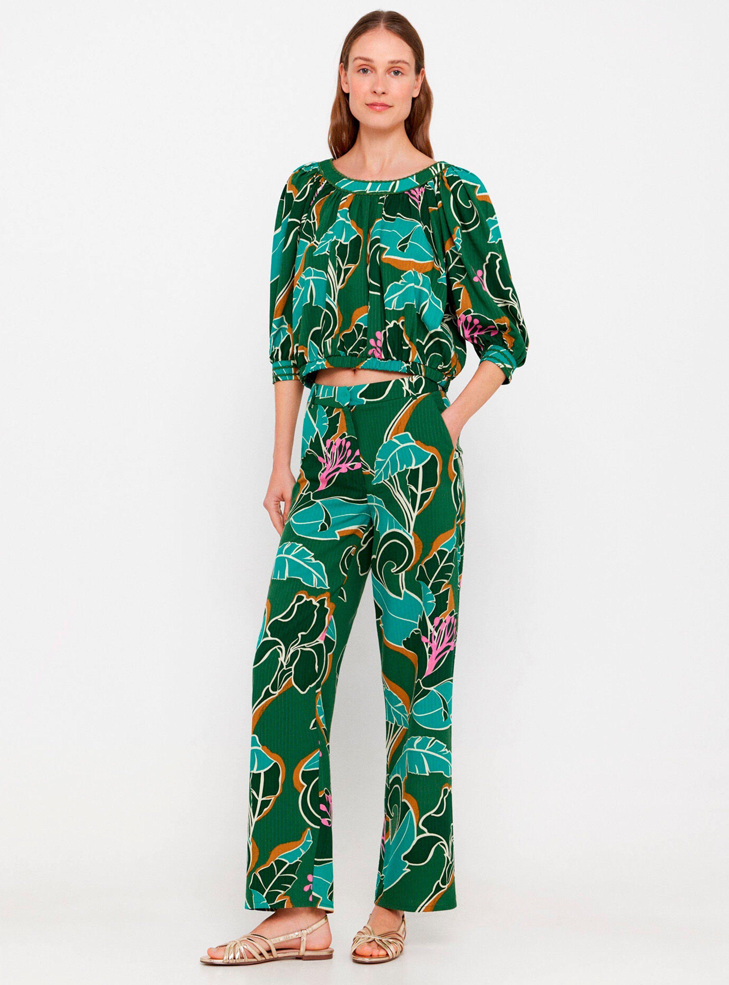Blusa Cropped Estampada-3