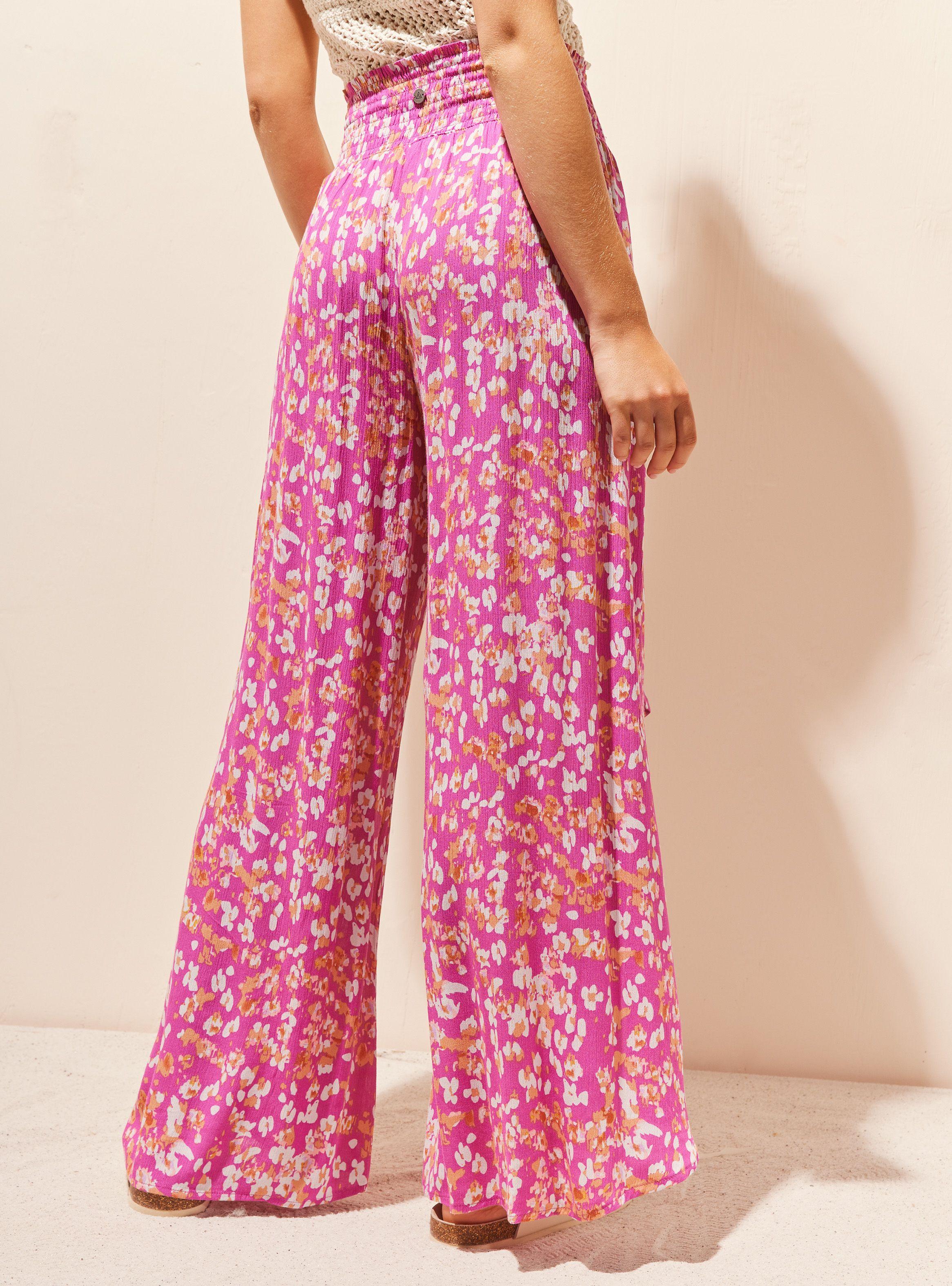 Pantalón Estampado Floreado-1