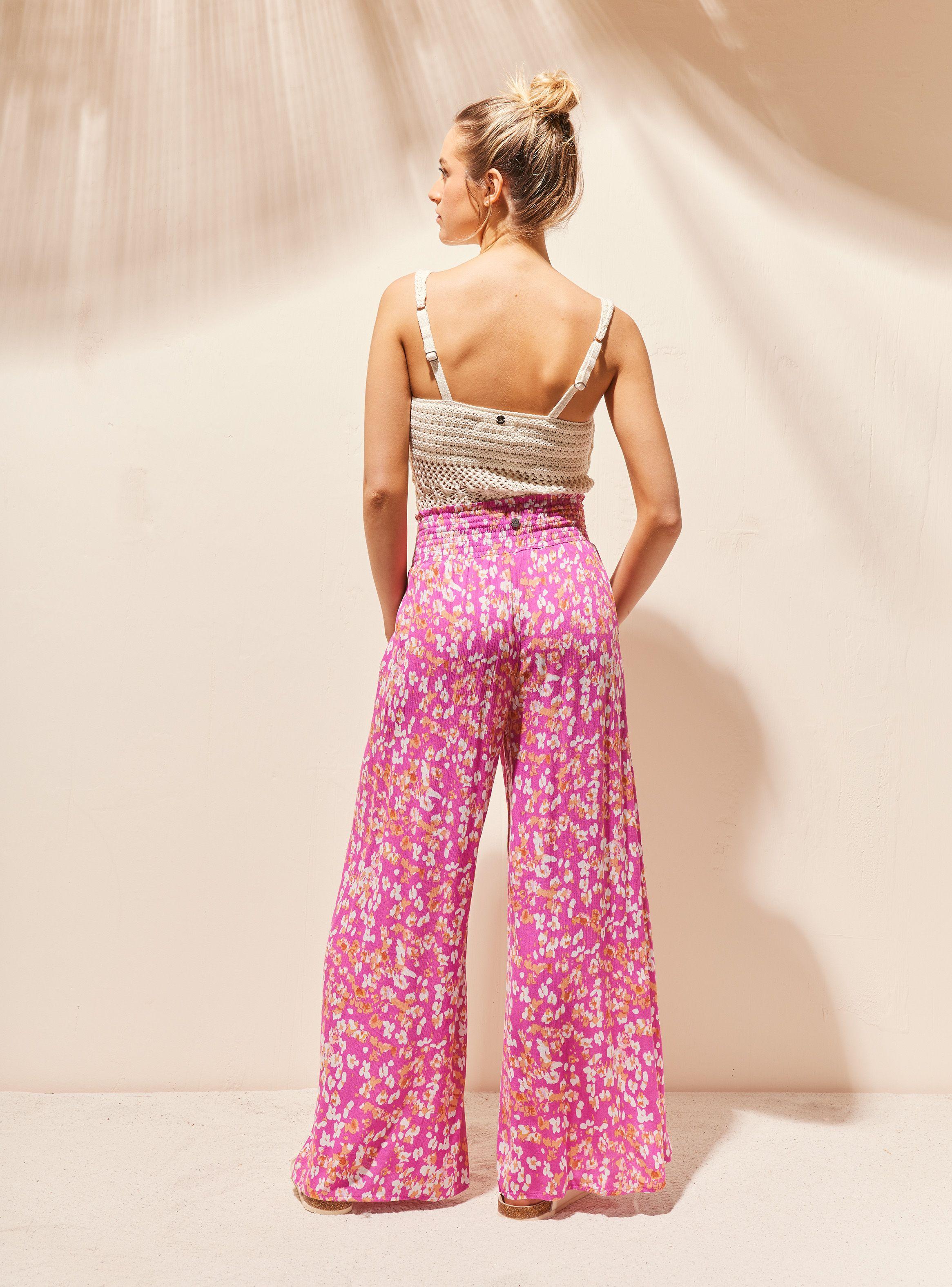 Pantalón Estampado Floreado-5