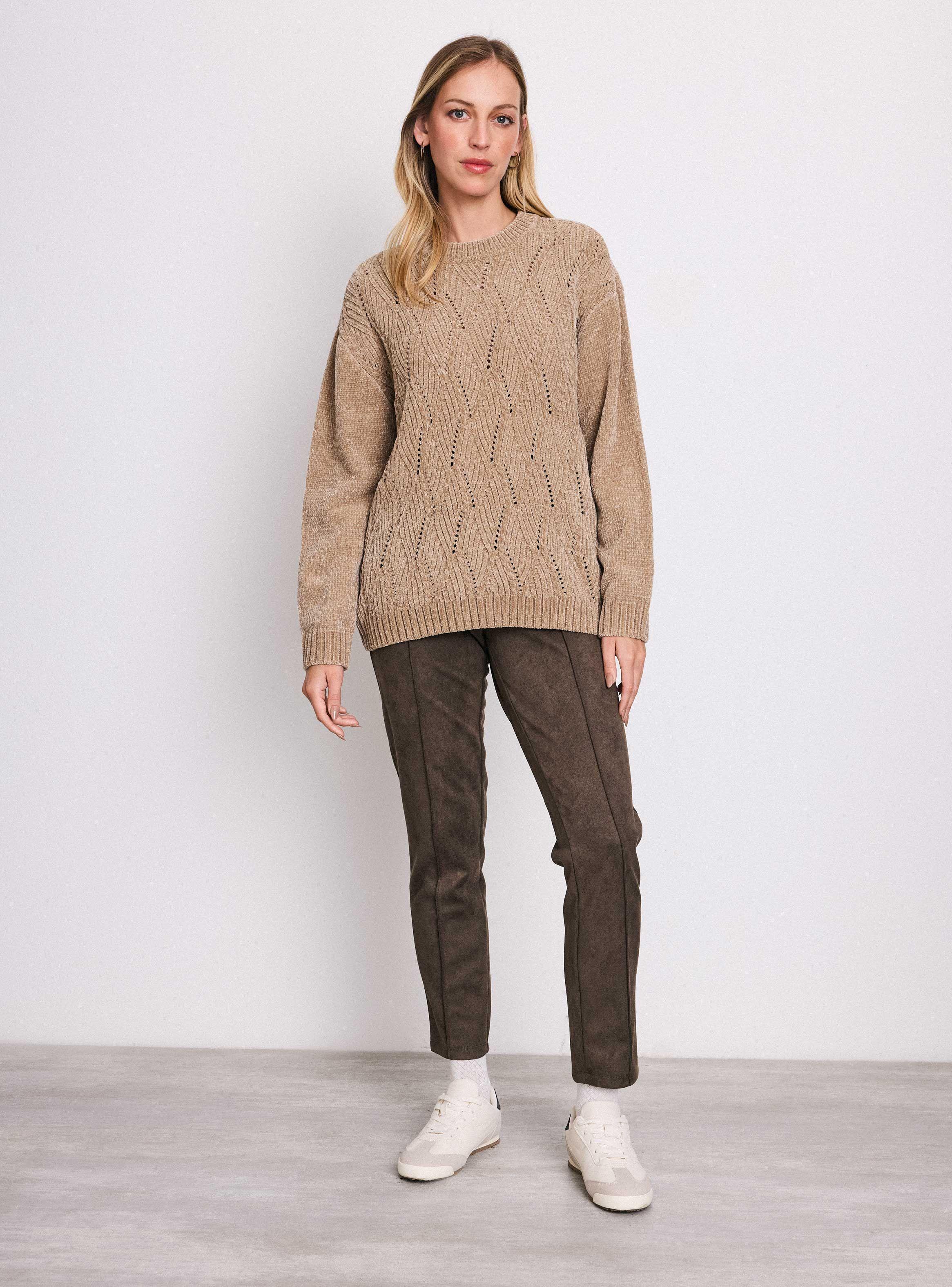 Sweater Calado con Lurex-4