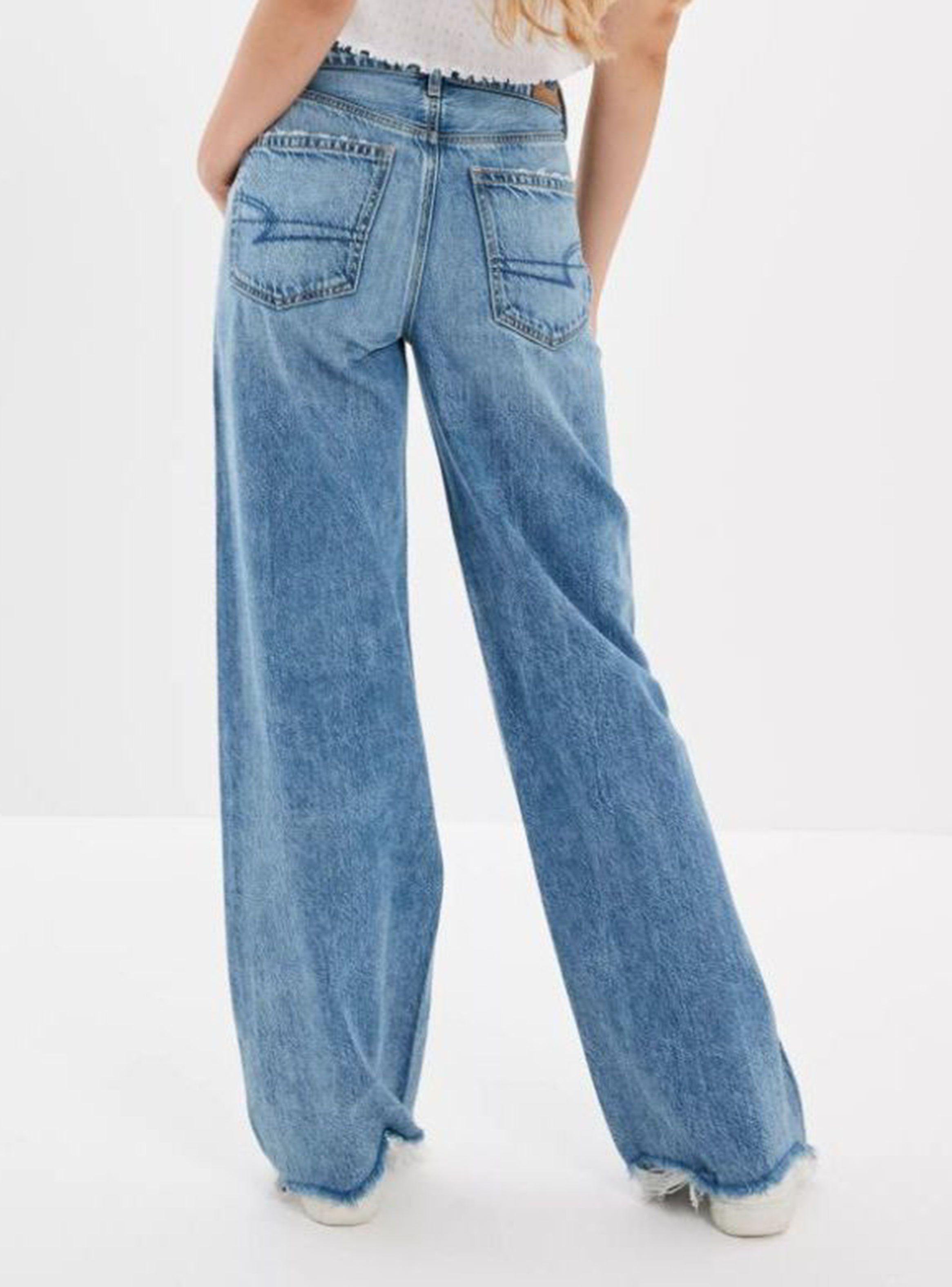 Jeans Dreamy Drape Super Hi Rise Baggy Wide Leg-1