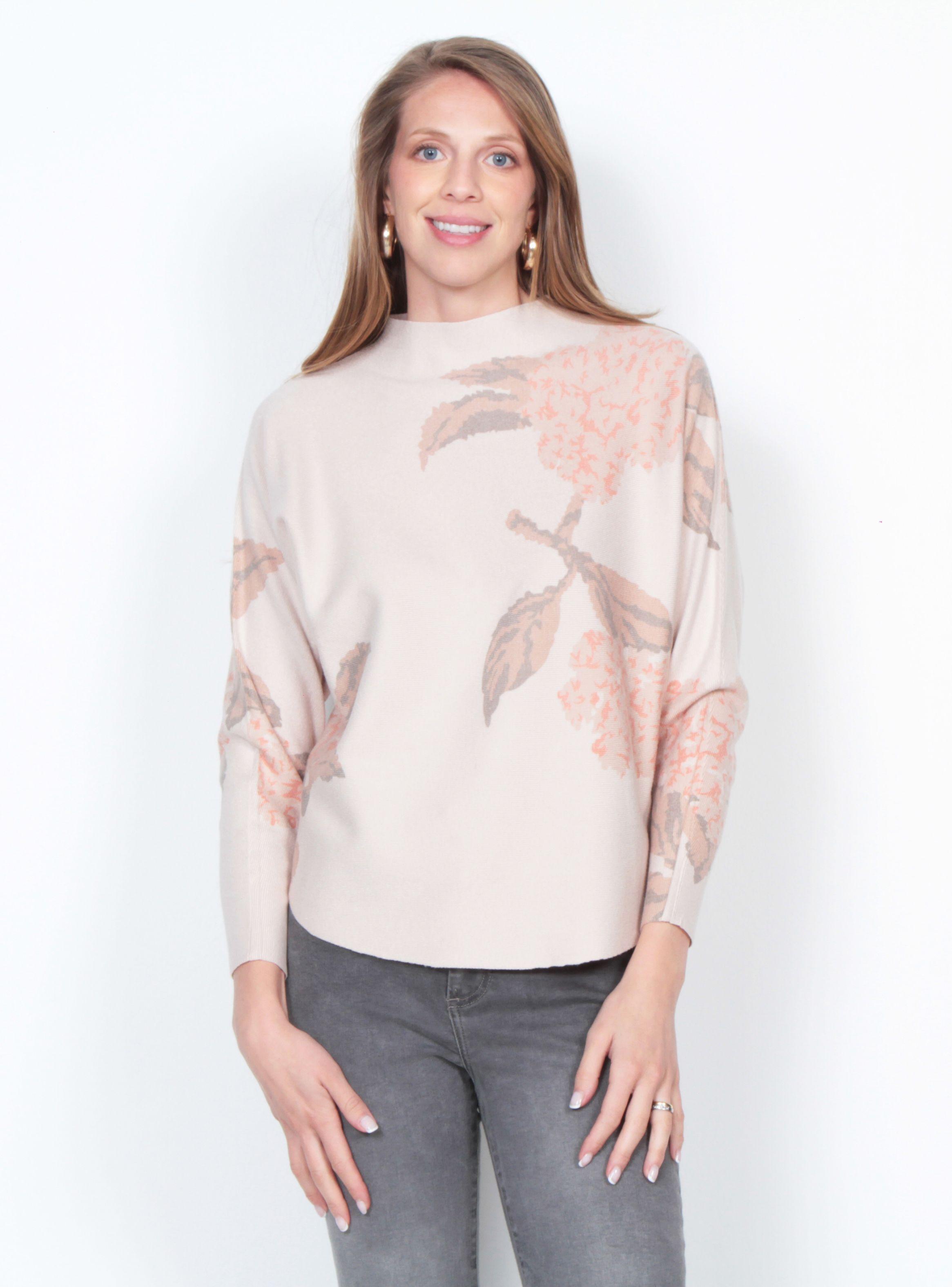 Sweater Manga Larga Sublimado Cuello Alto-0
