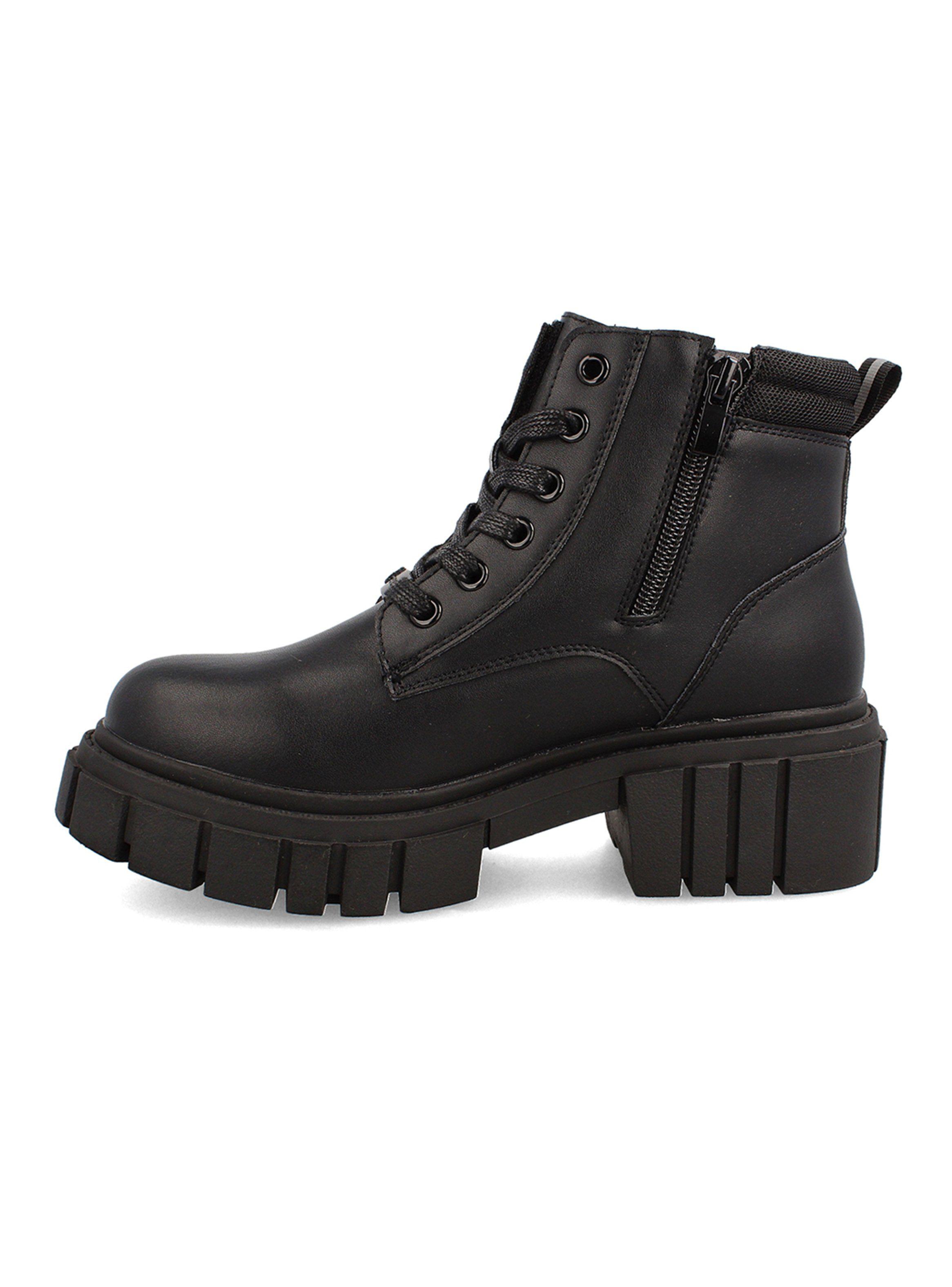 Zapato Escolar Niña Chumy con Caña Cuero-2