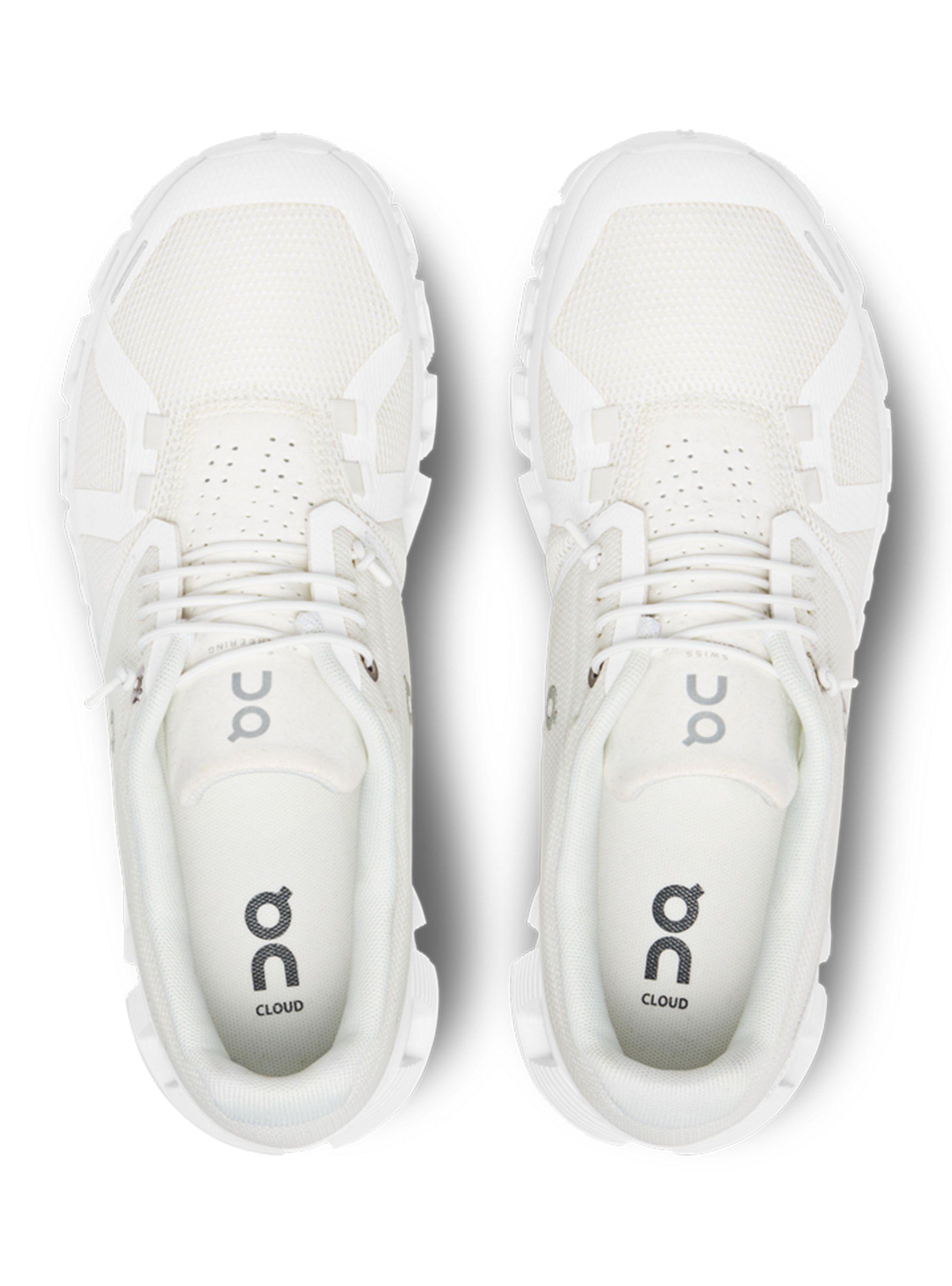 Zapatilla Training Cloud5 Undyed-White Mujer-3