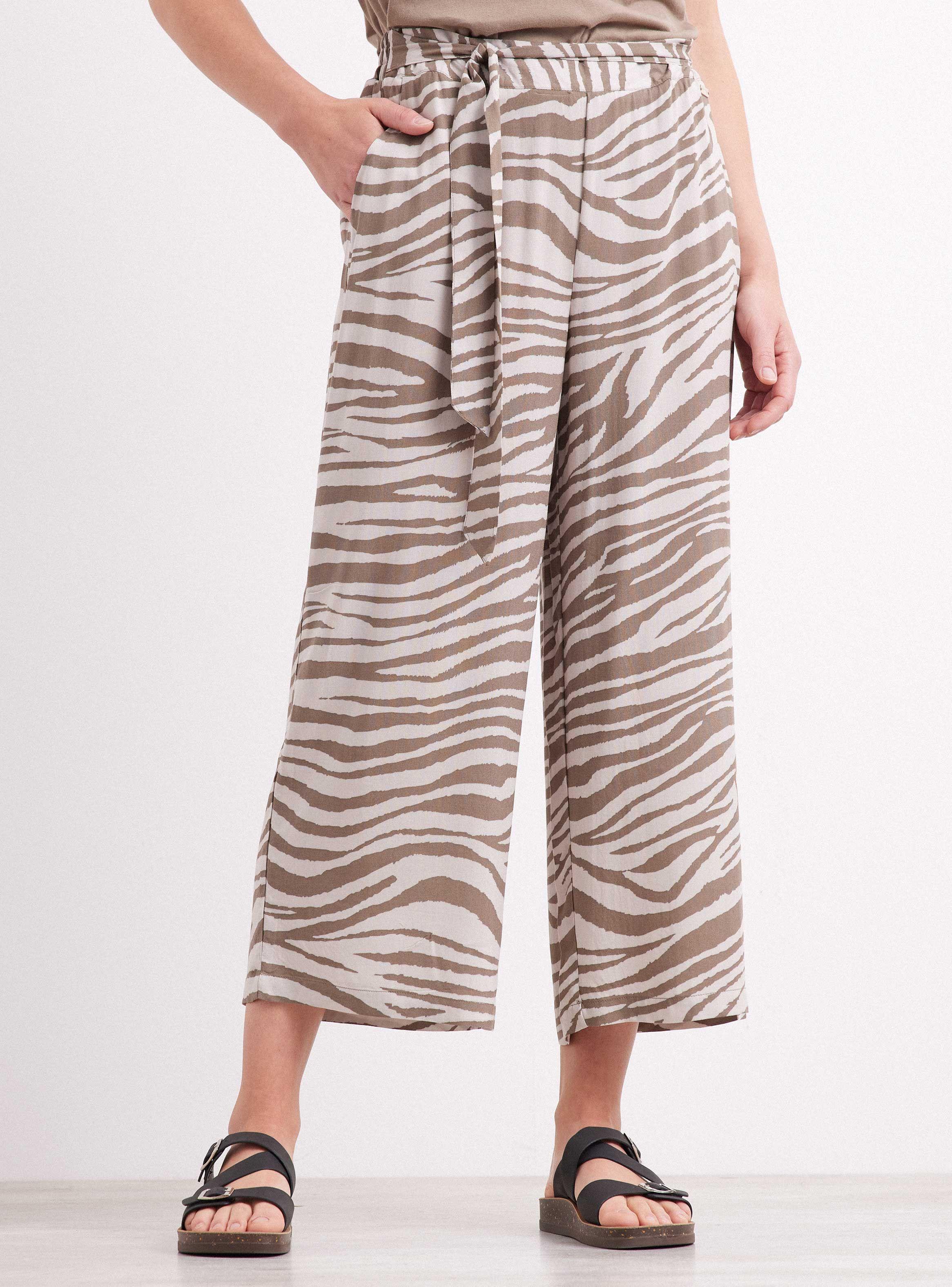Pantalón Estampado Camuflado-0