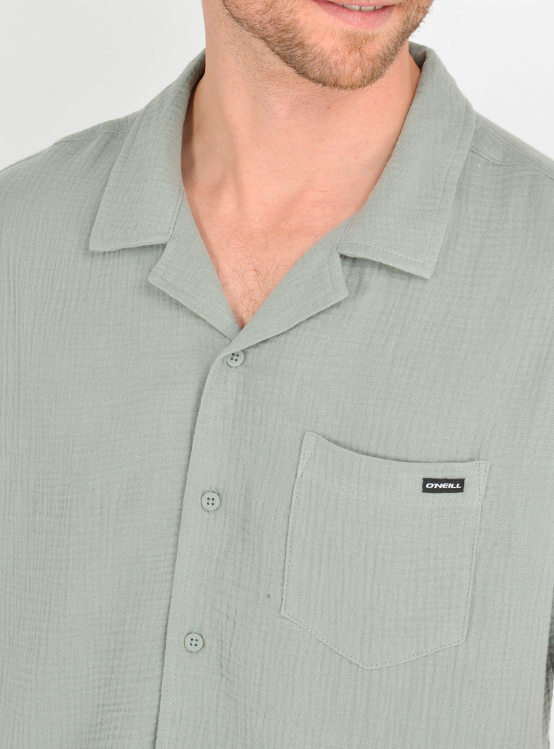Camisa Cuello Resort Bolsillo Delantero-3
