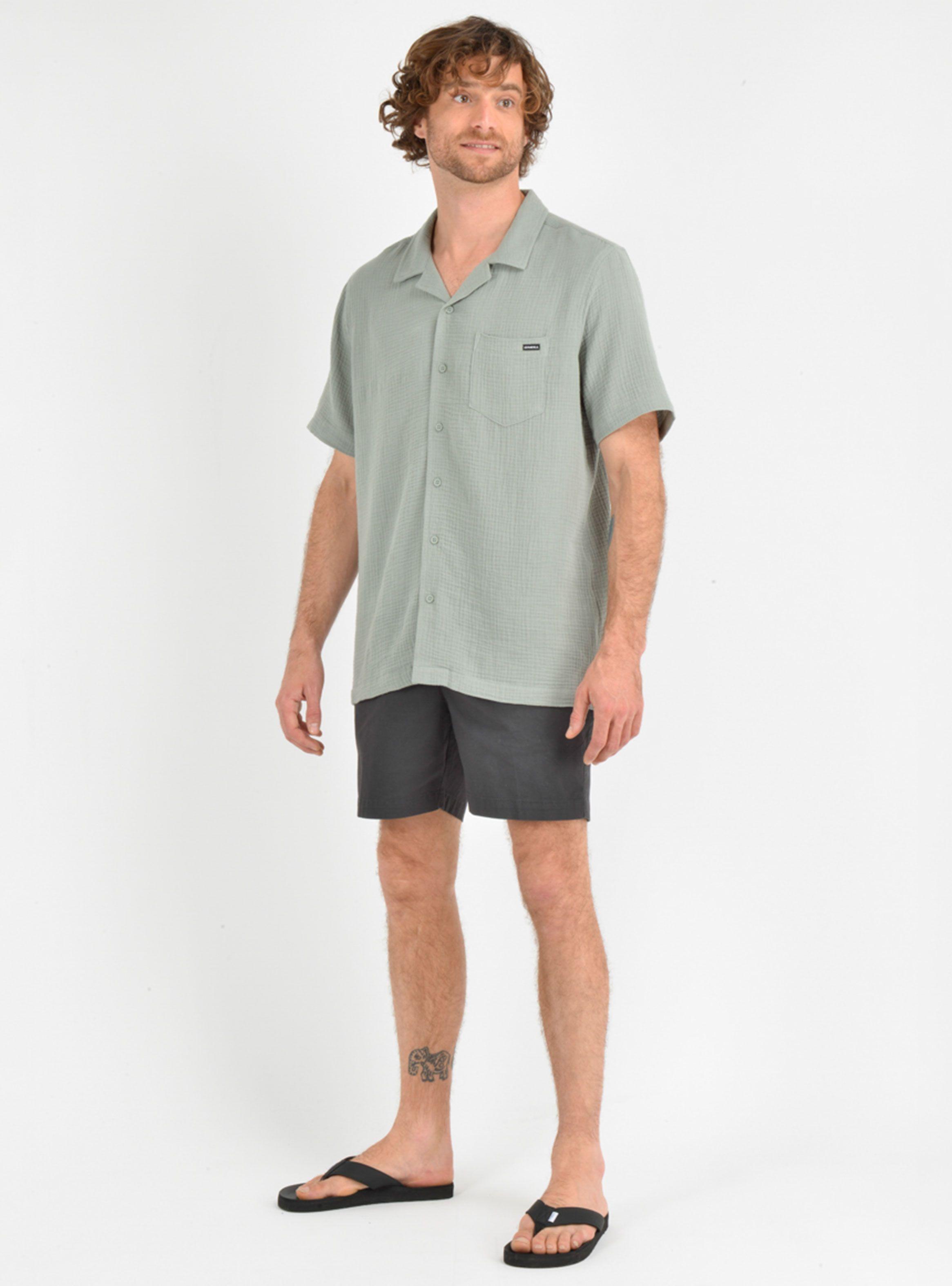 Camisa Cuello Resort Bolsillo Delantero-5