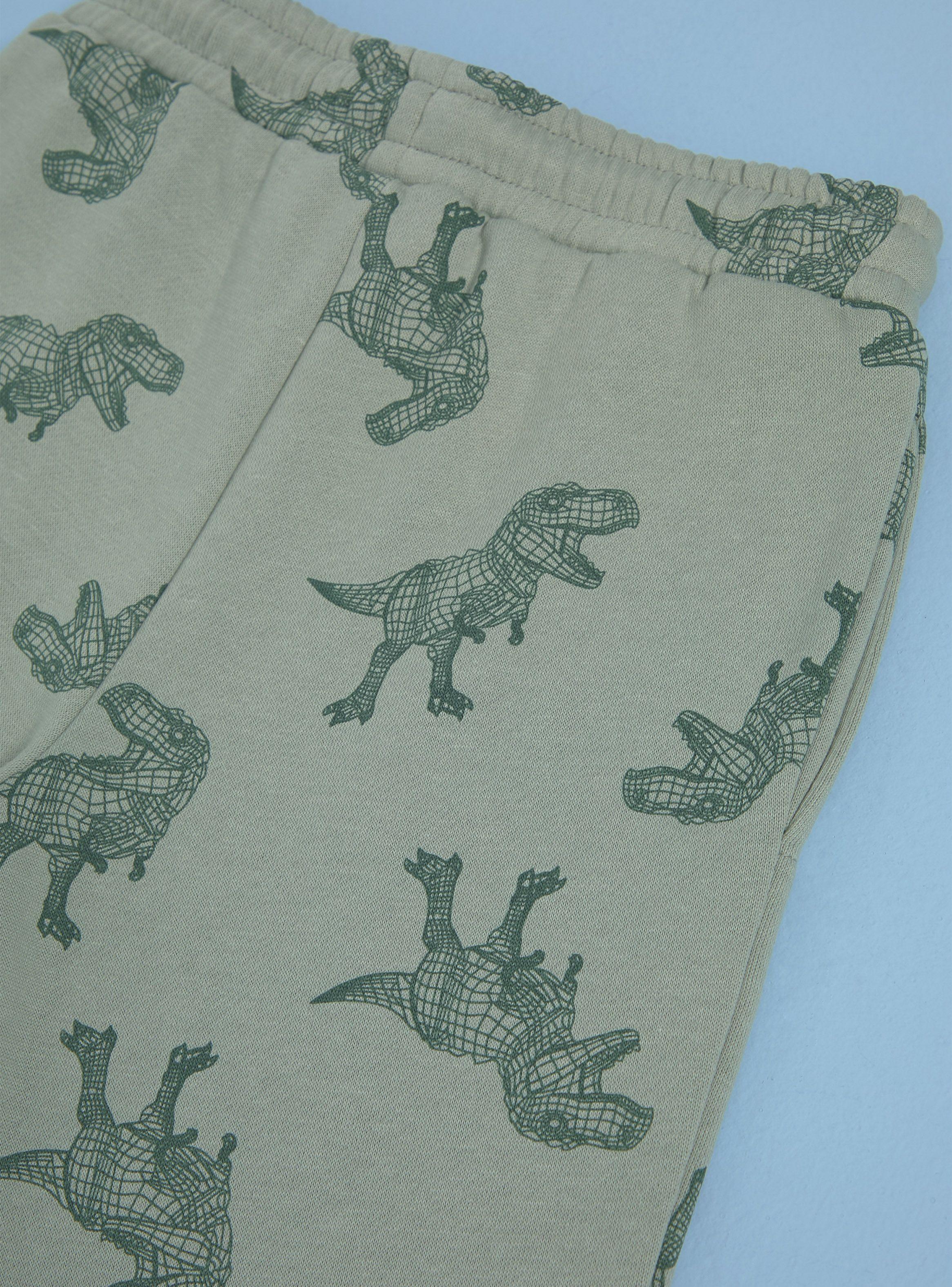 Pantalón de Buzo Fleece Estampado-2