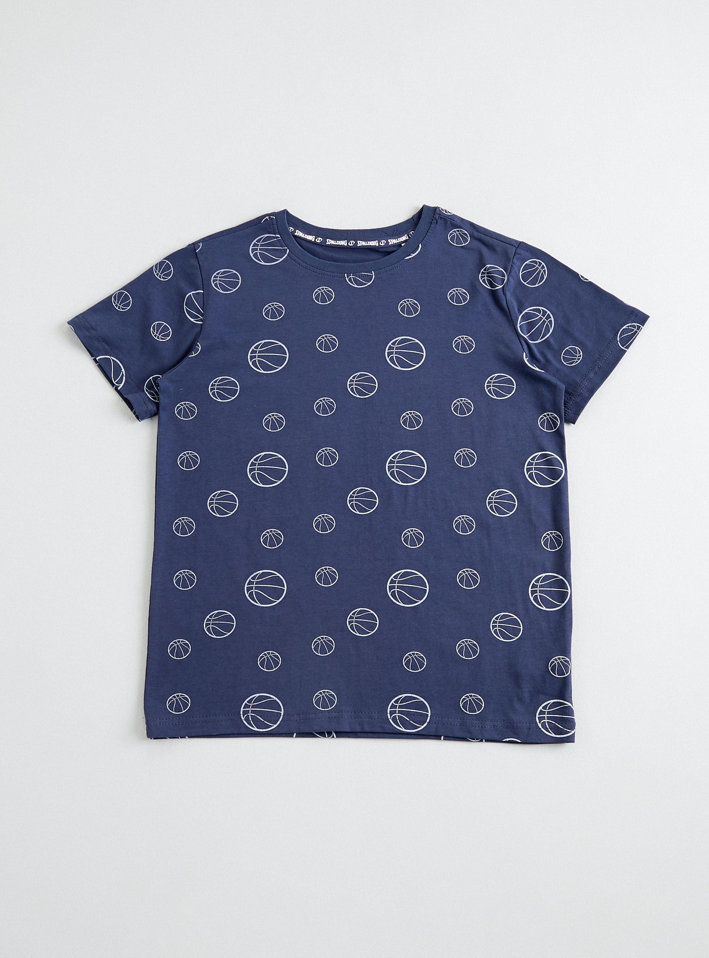 Polera Manga Corta Estampado Niño-0