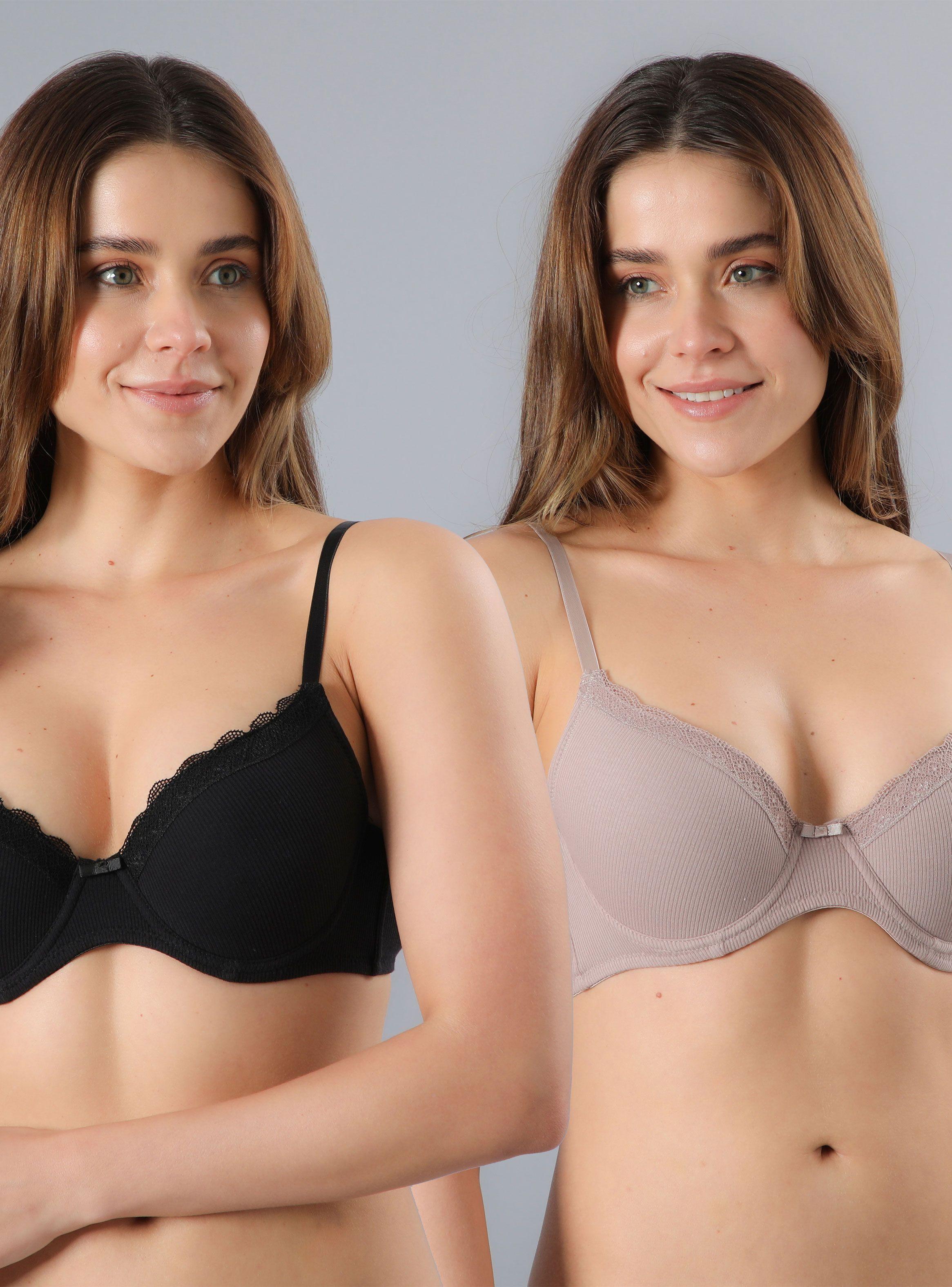 Pack 2 Sostén Copas Relleno Ligero-0