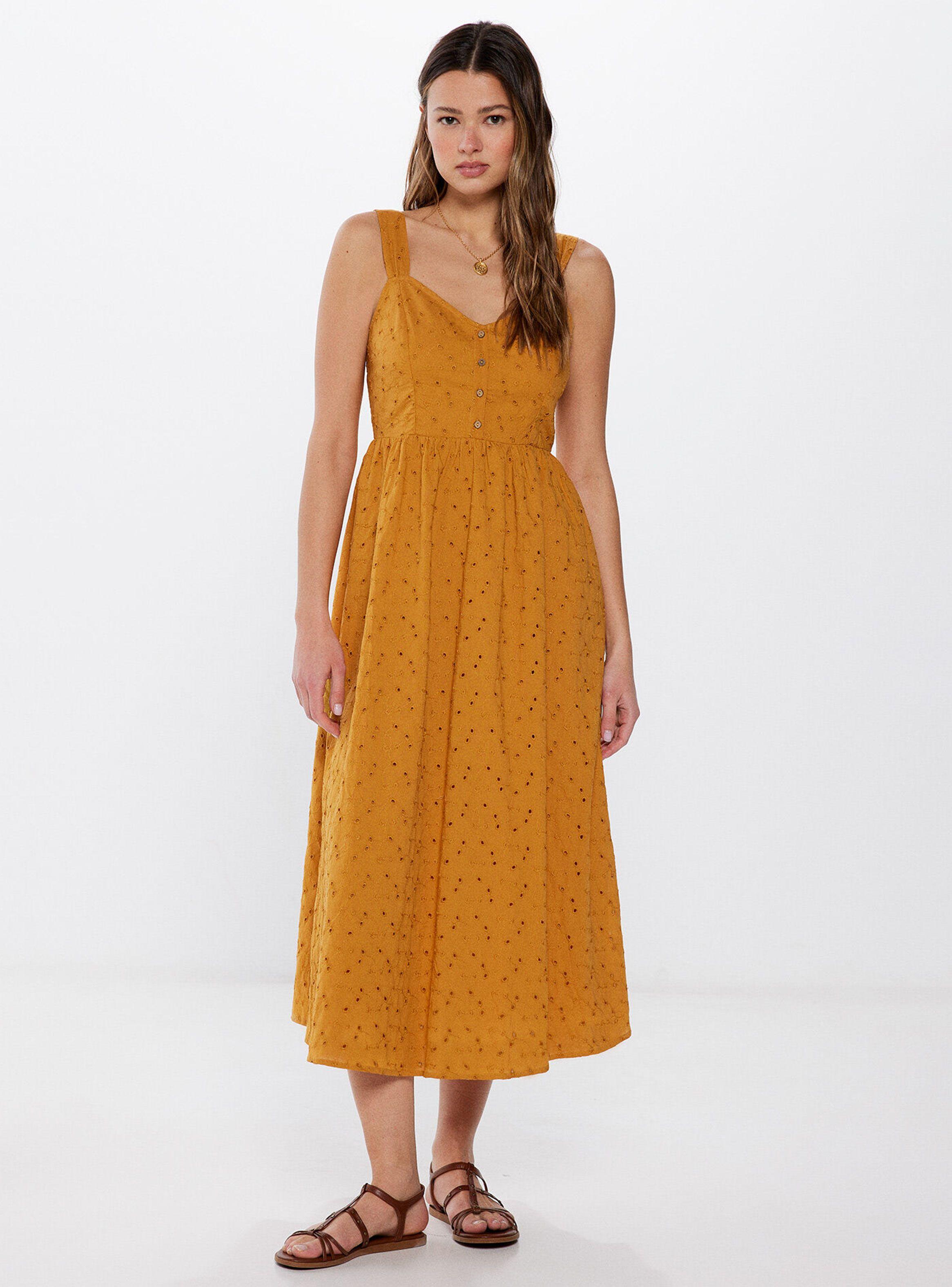 Vestido Midi Bordados Schiffly-0