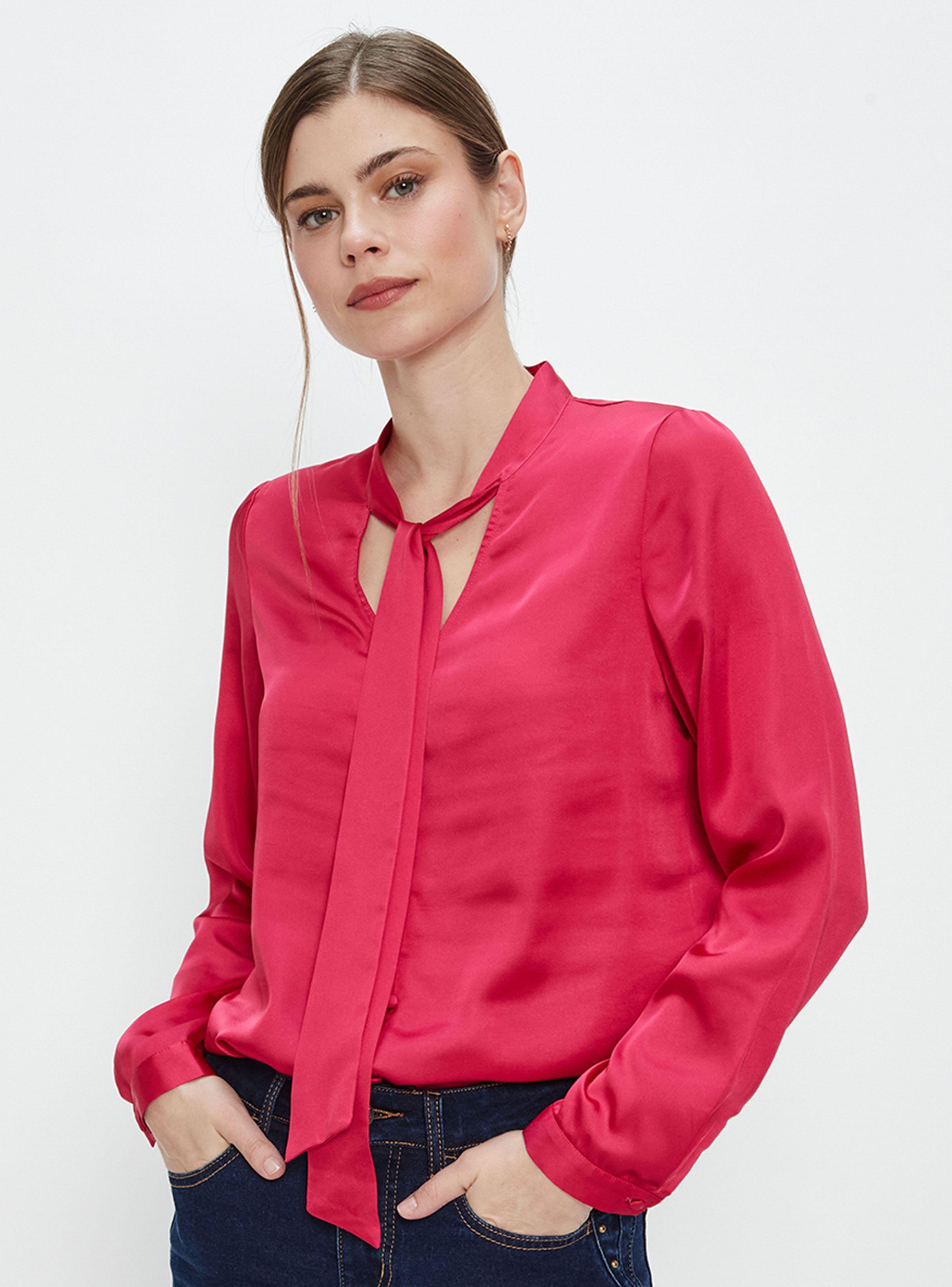 Blusa Con Corbatín-0