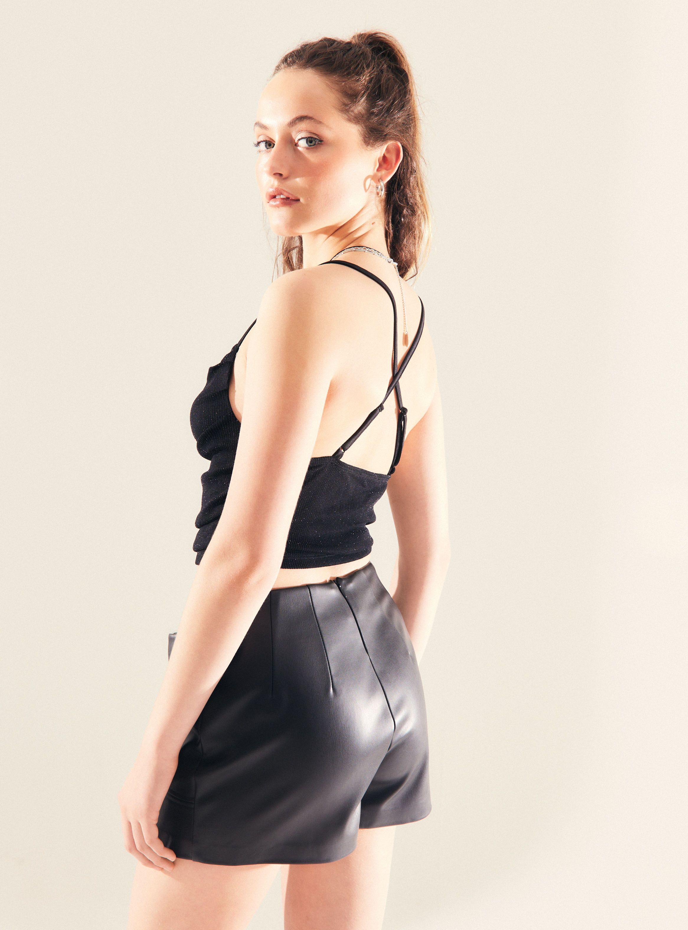 Polera Crop Brillos-1