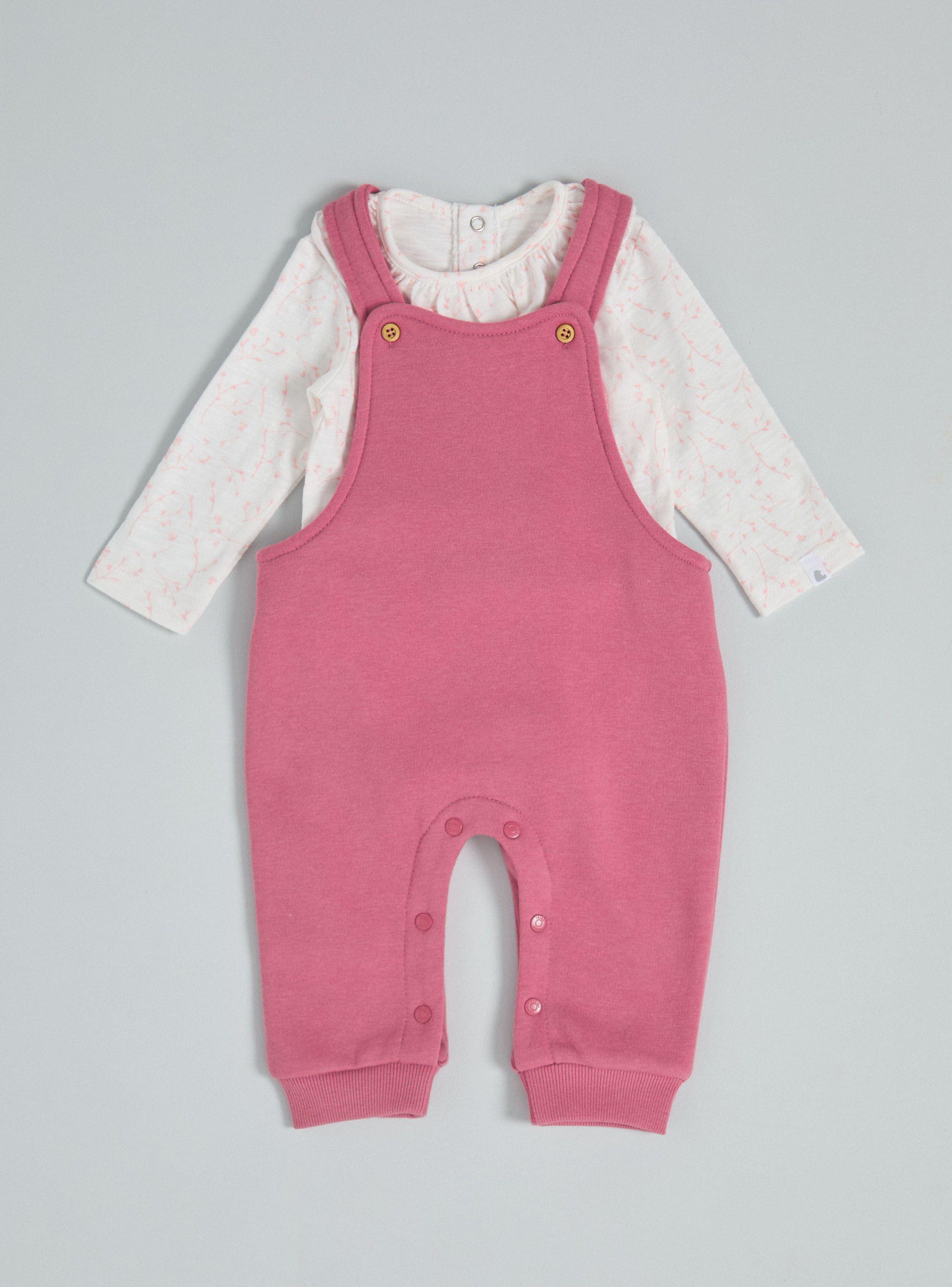 Conjunto Jardinera y Body Estampado-0