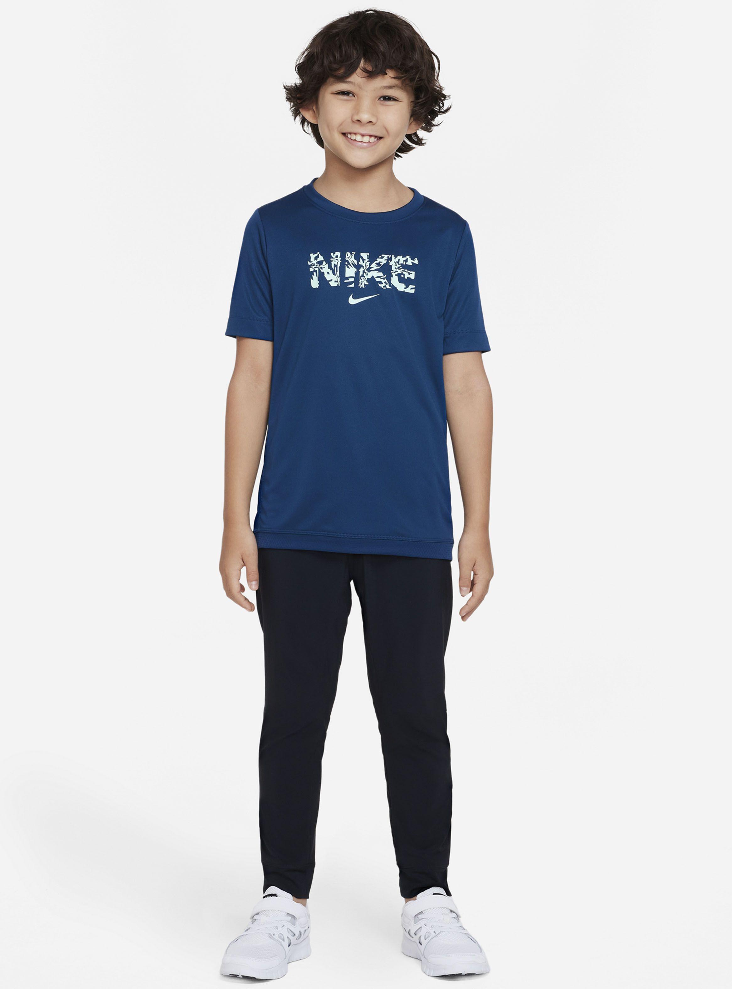 Polera Trophy Niño Azul-3