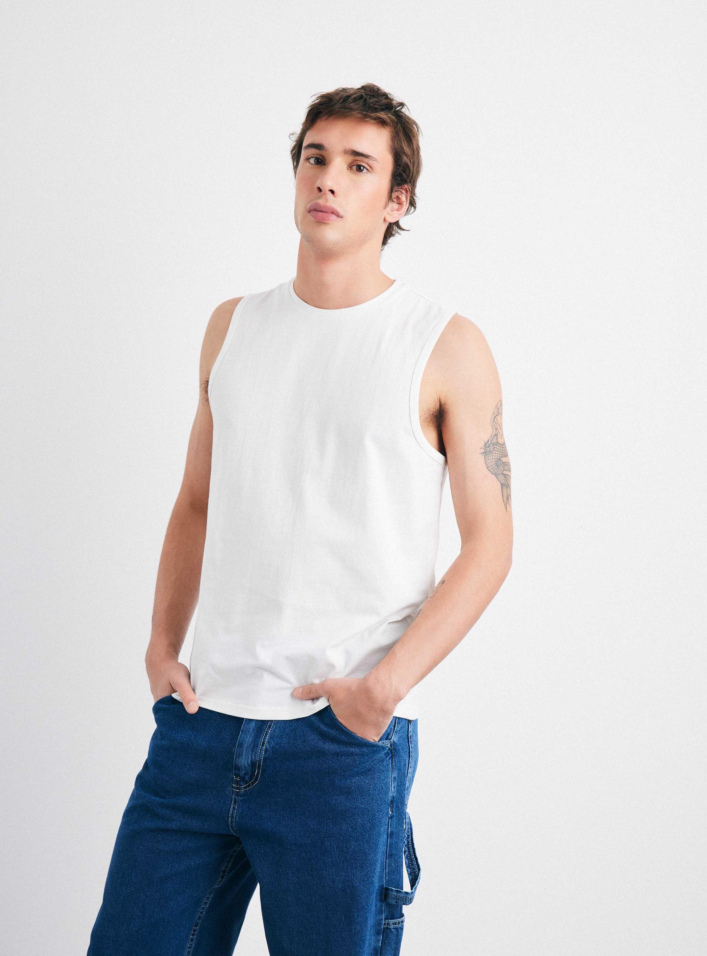 Polera Básica Estampada-0