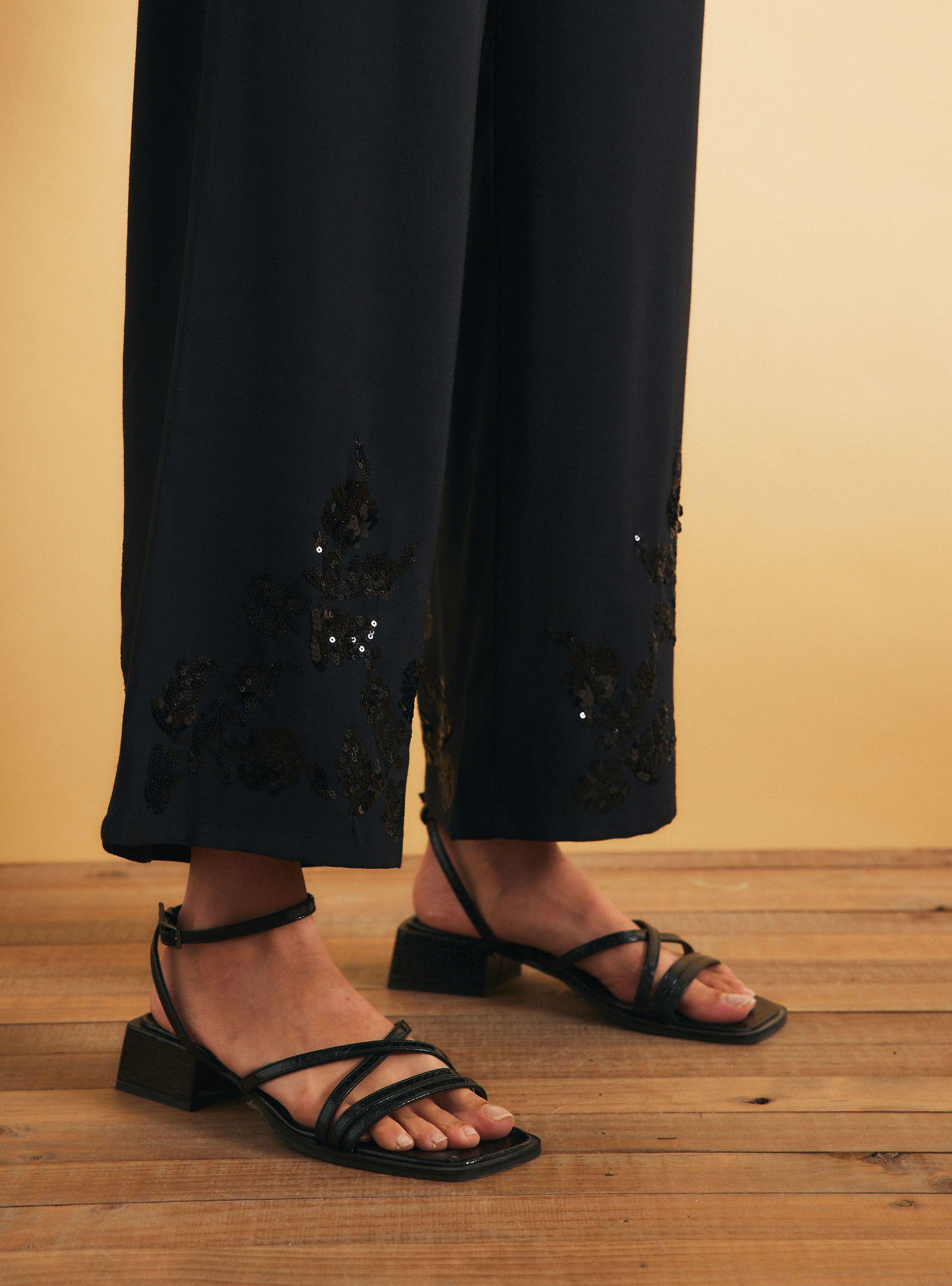 Pantalón Ancho Fluido-2