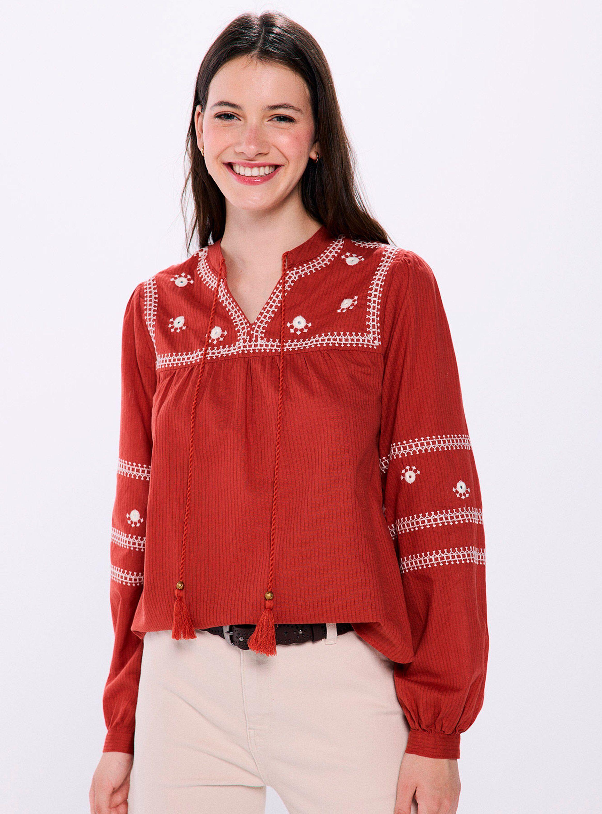 Blusa Bordados Espejos-0