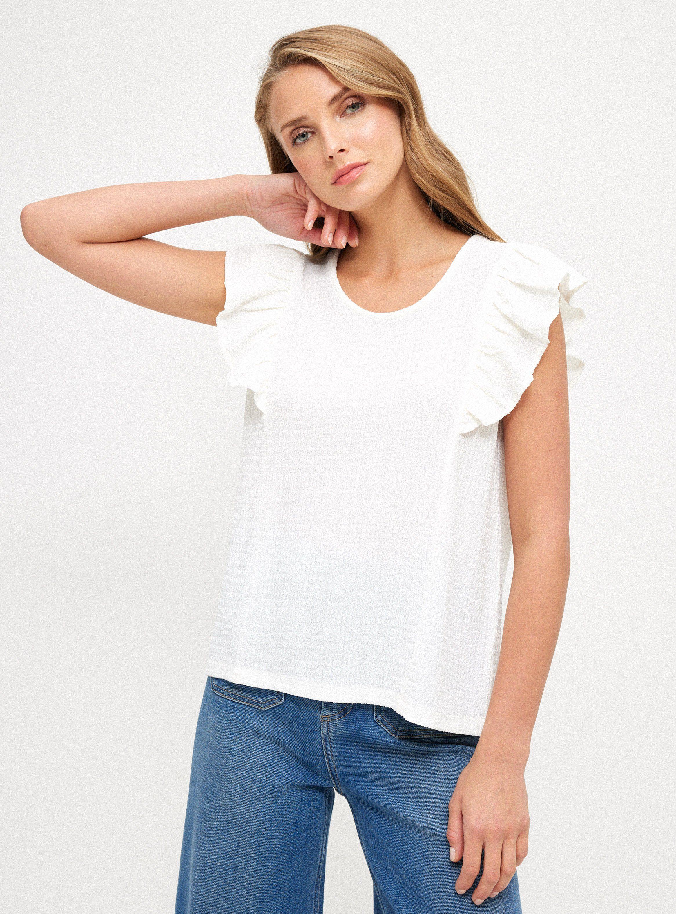 Polera Texturizada Color Vuelo-0