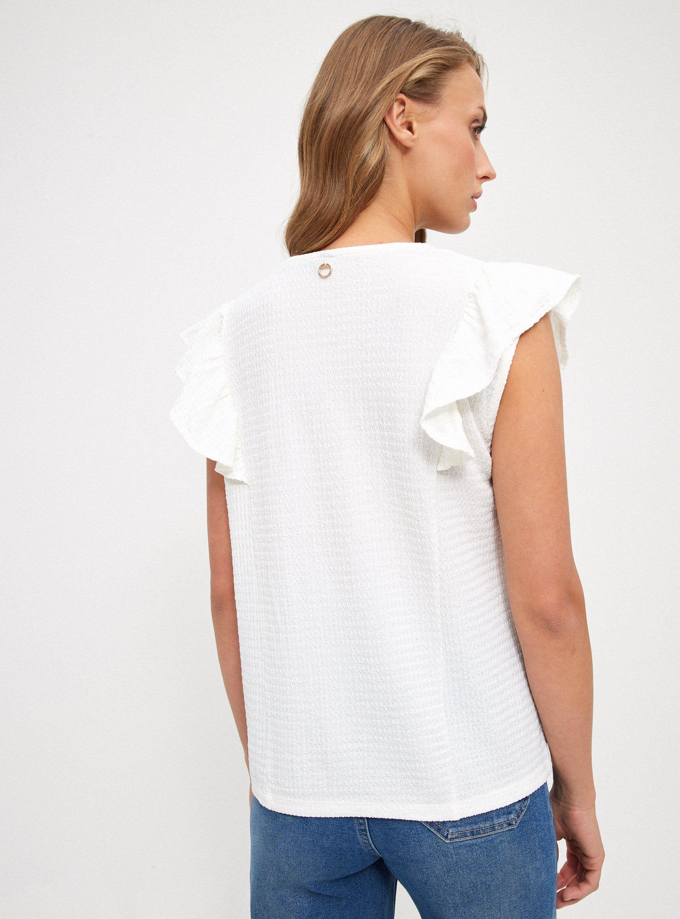 Polera Texturizada Color Vuelo-1