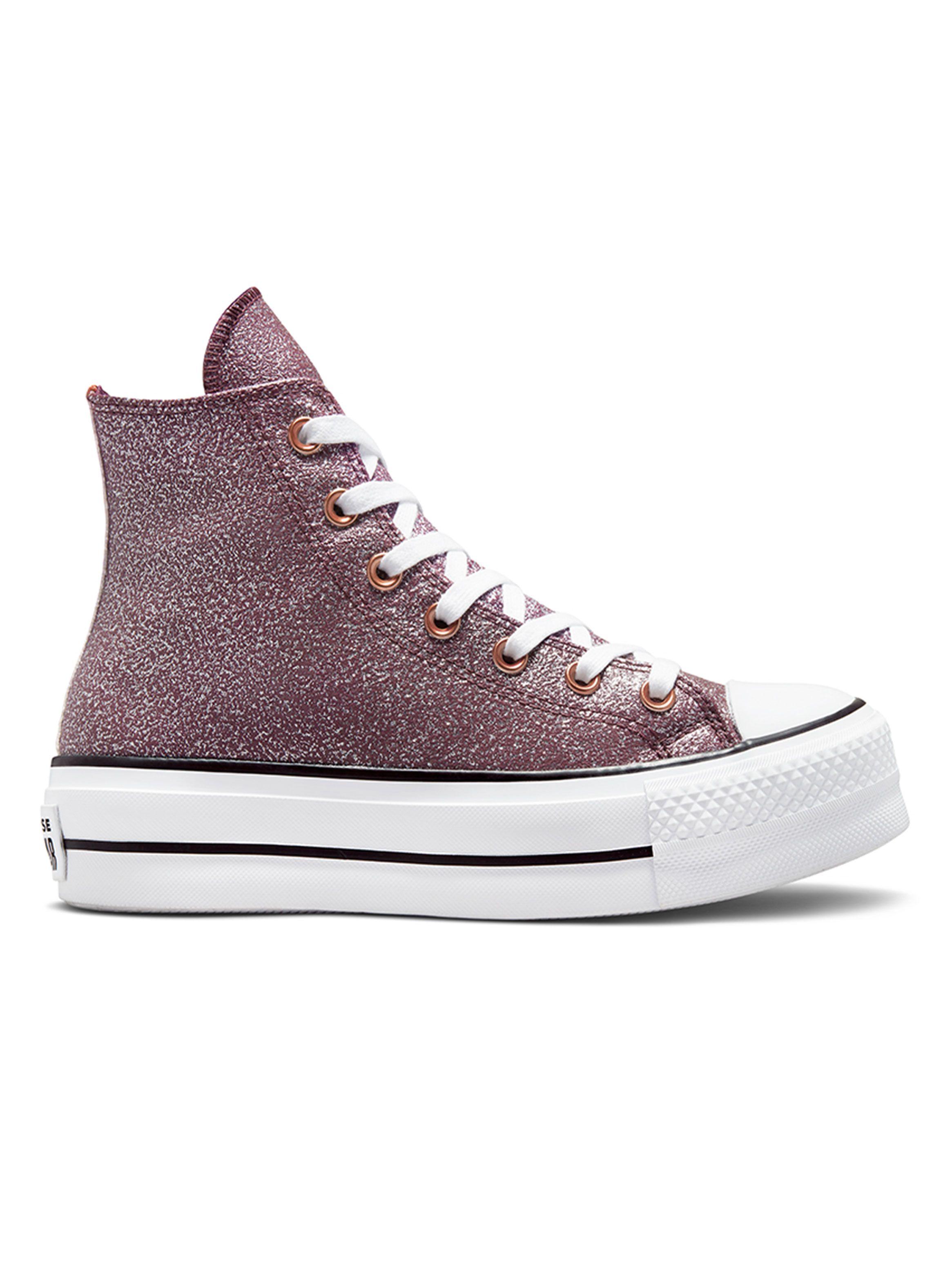 Zapatilla Urbana Chuck Taylor Lift Burdeo Mujer-0