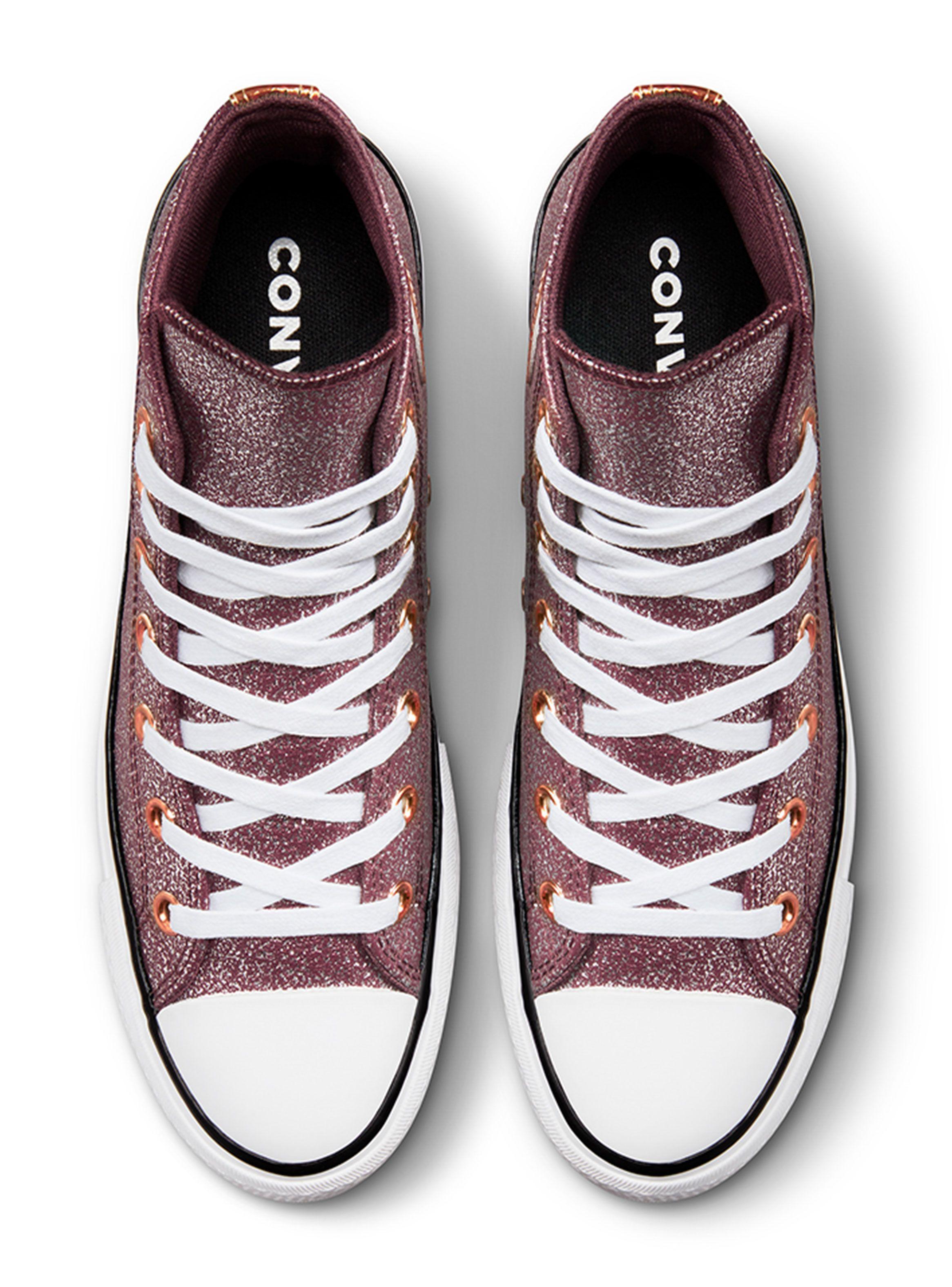 Zapatilla Urbana Chuck Taylor Lift Burdeo Mujer-2