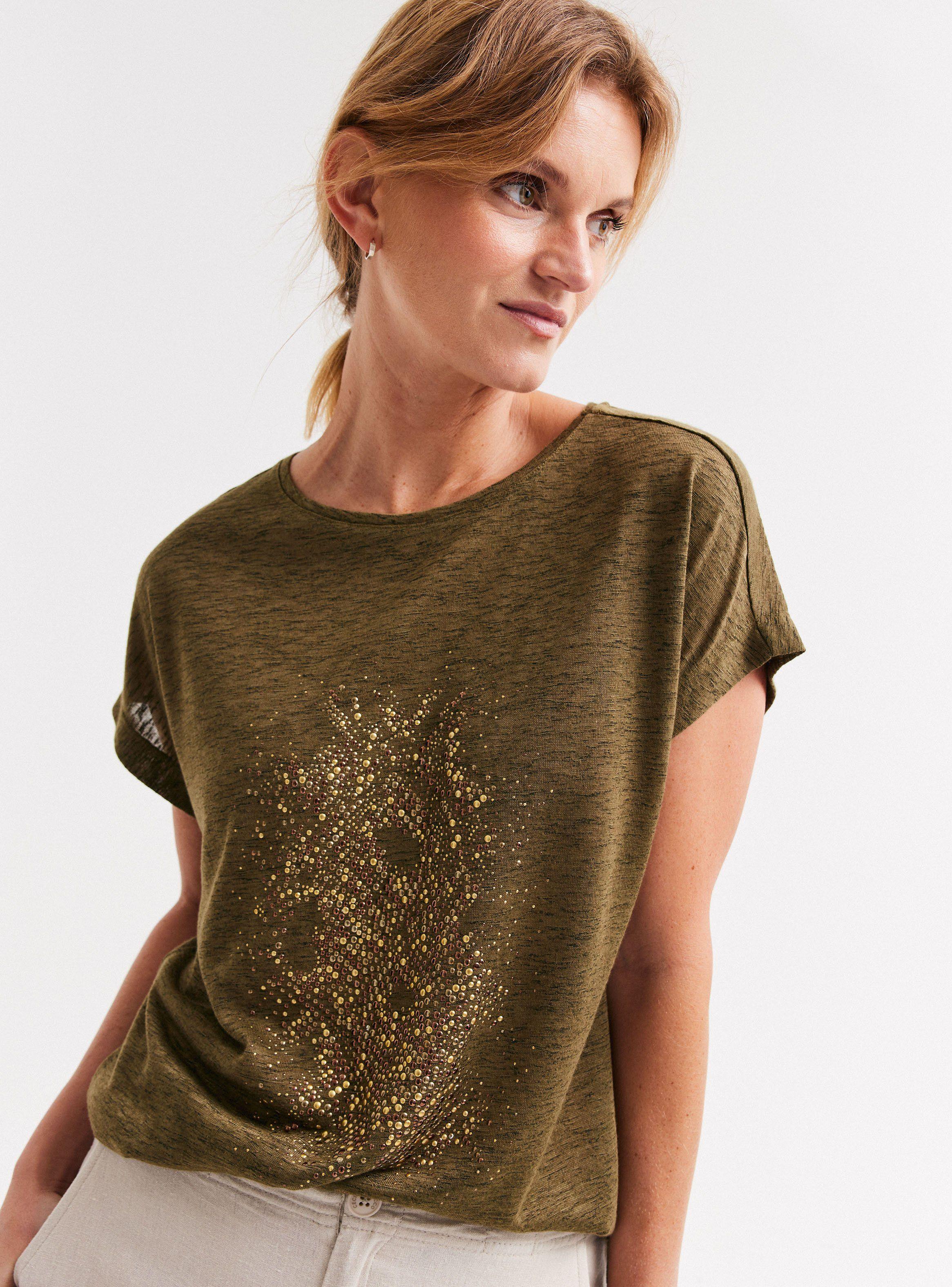 Polera con Estampado de Tachitas-2
