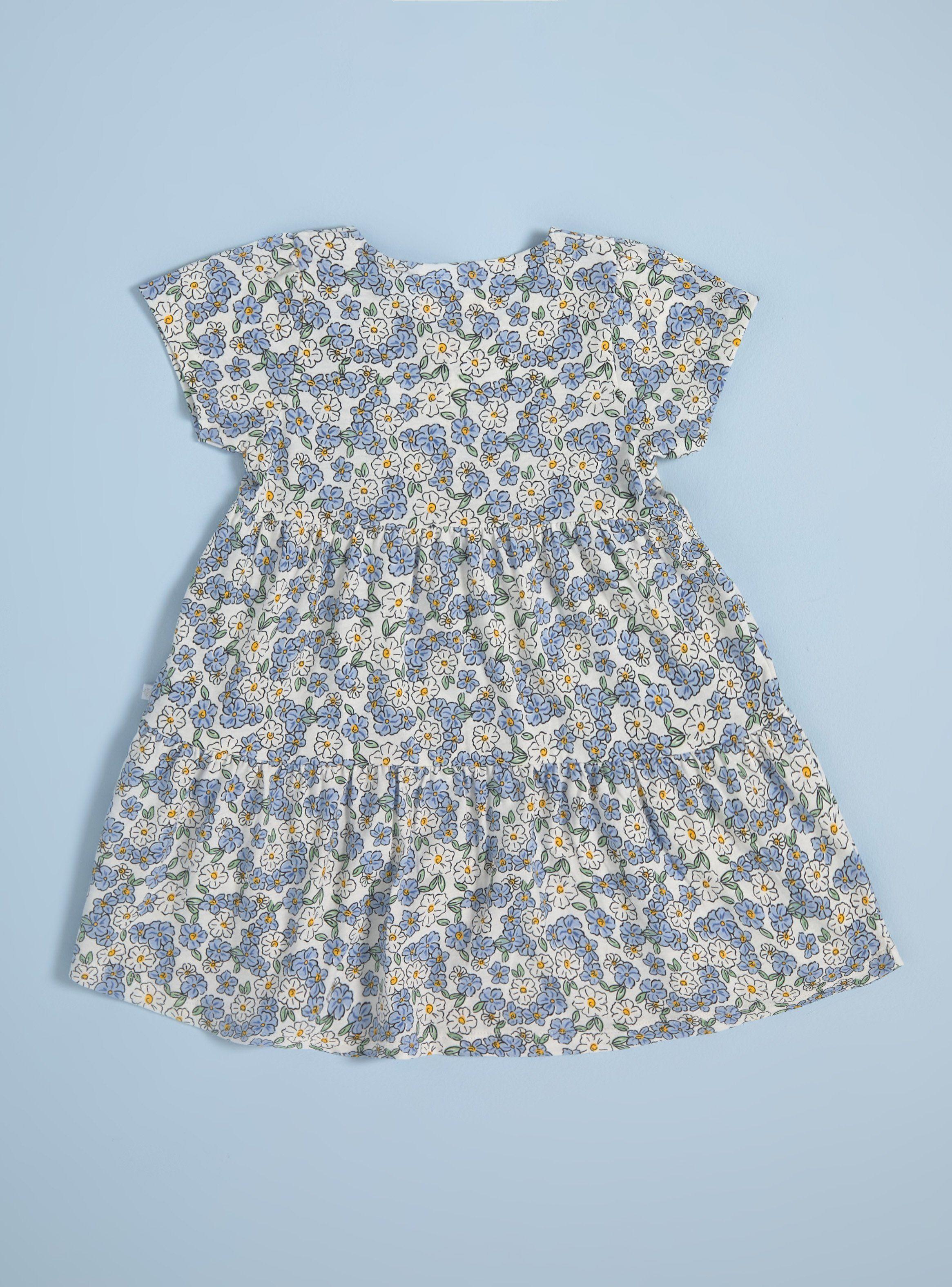 Vestido Estampado Completo y Cortes-3