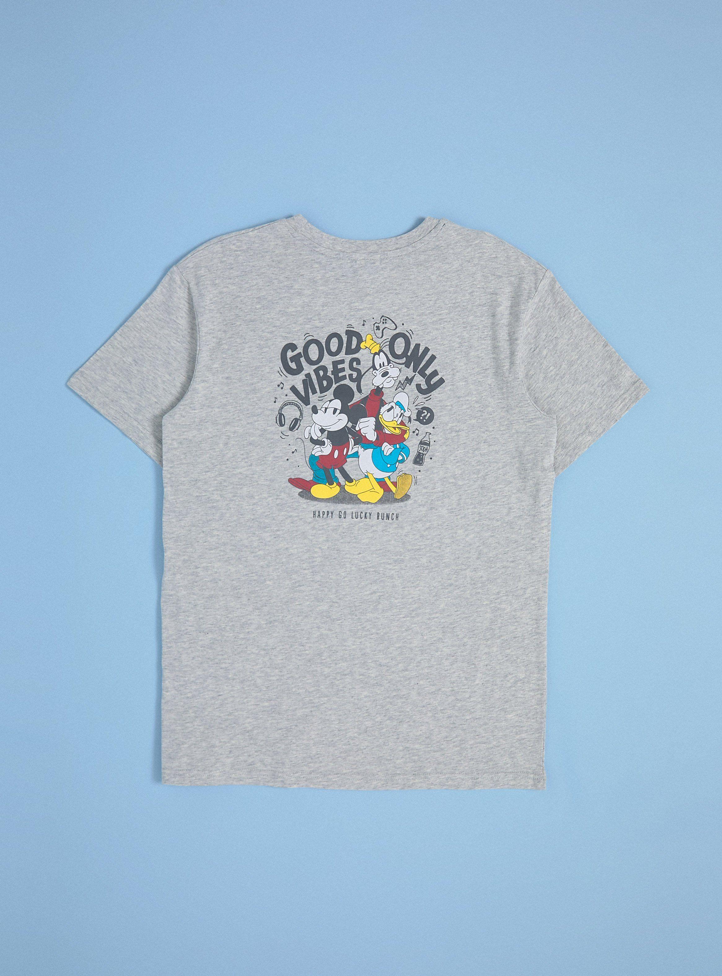 Polera Disney con Focal Print Delantero-3