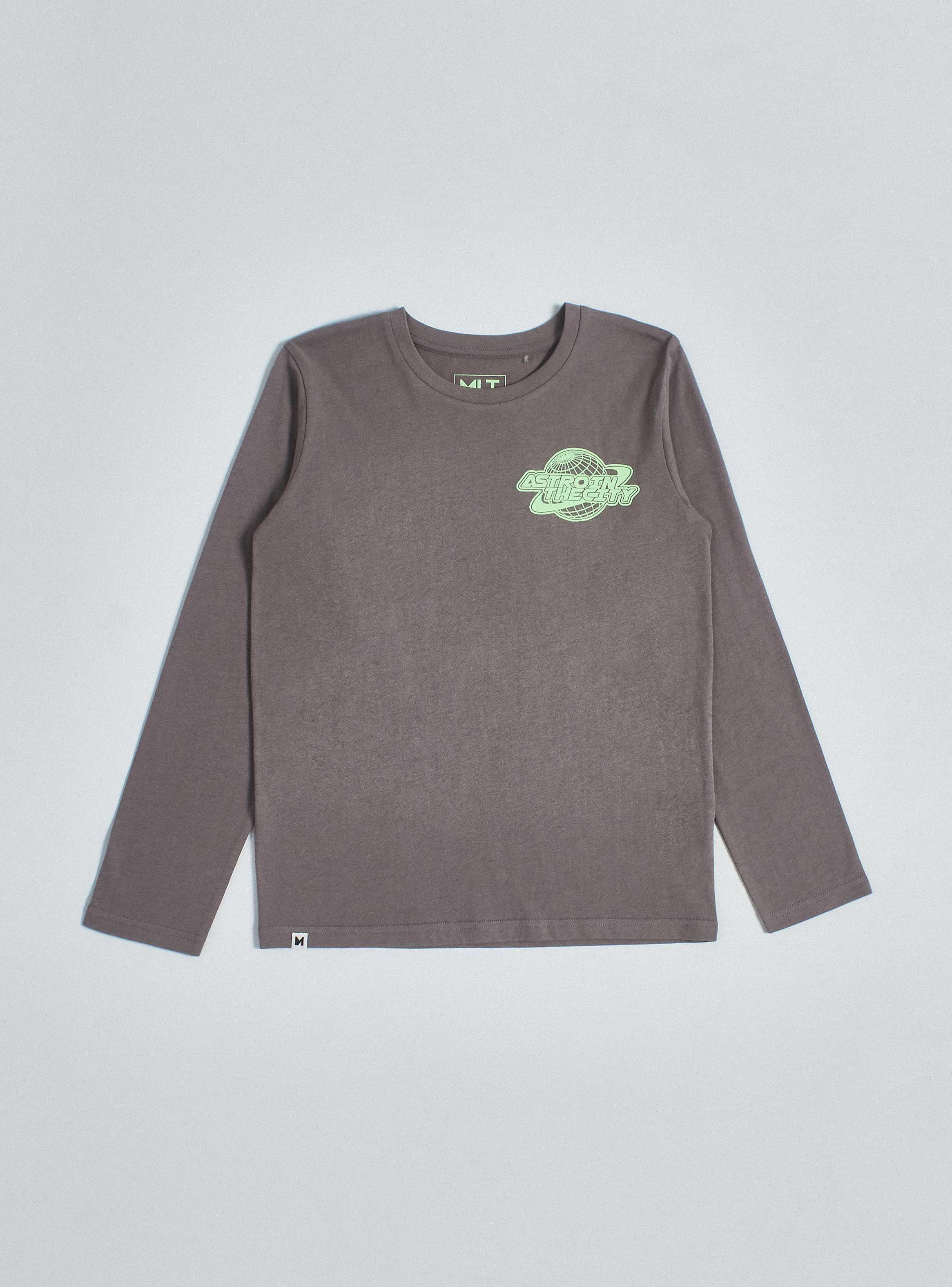 Polera Estampado Pequeño Adelante y Grande Atrás-0