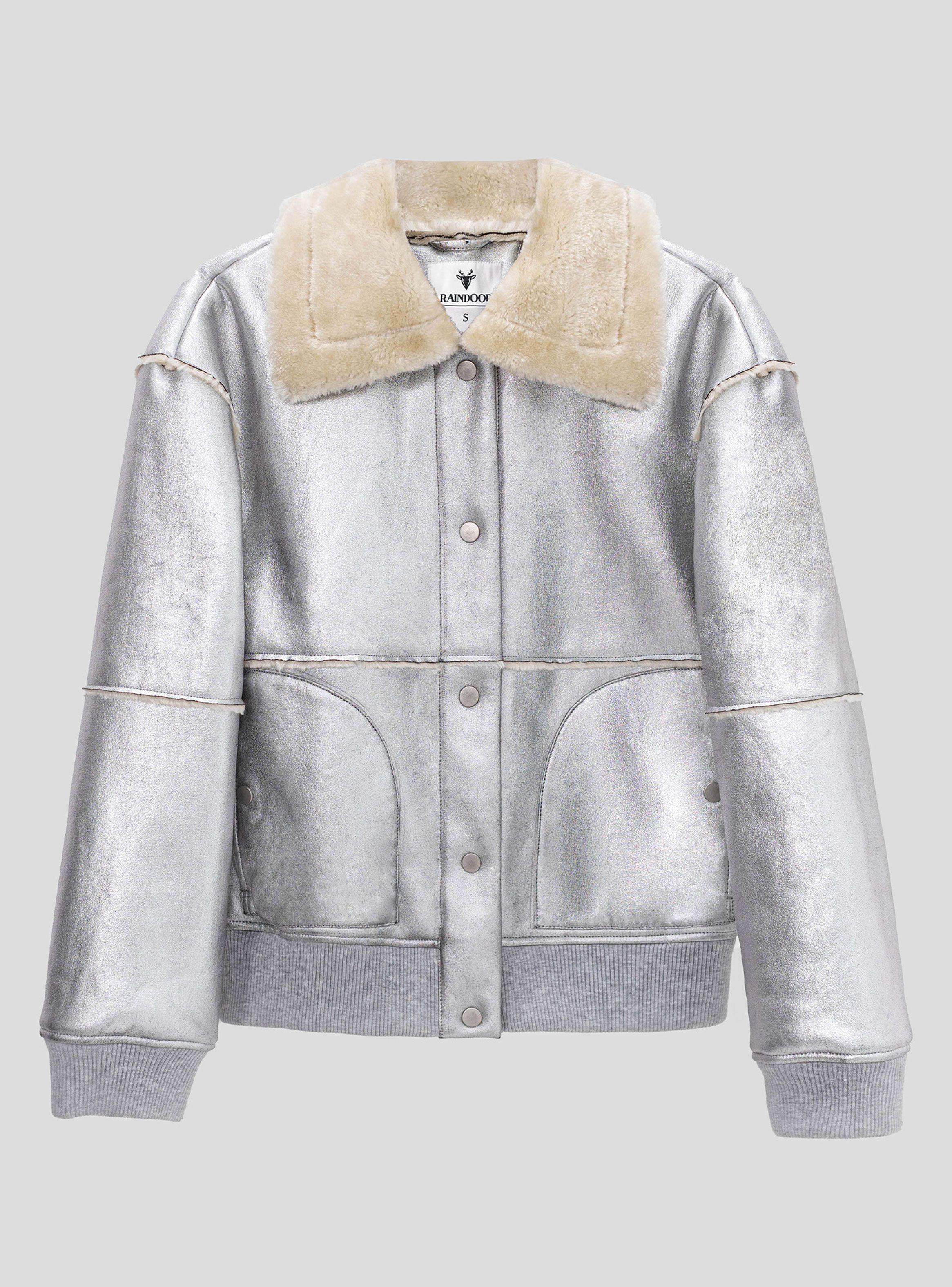 Chaqueta Sherpa Silver-3