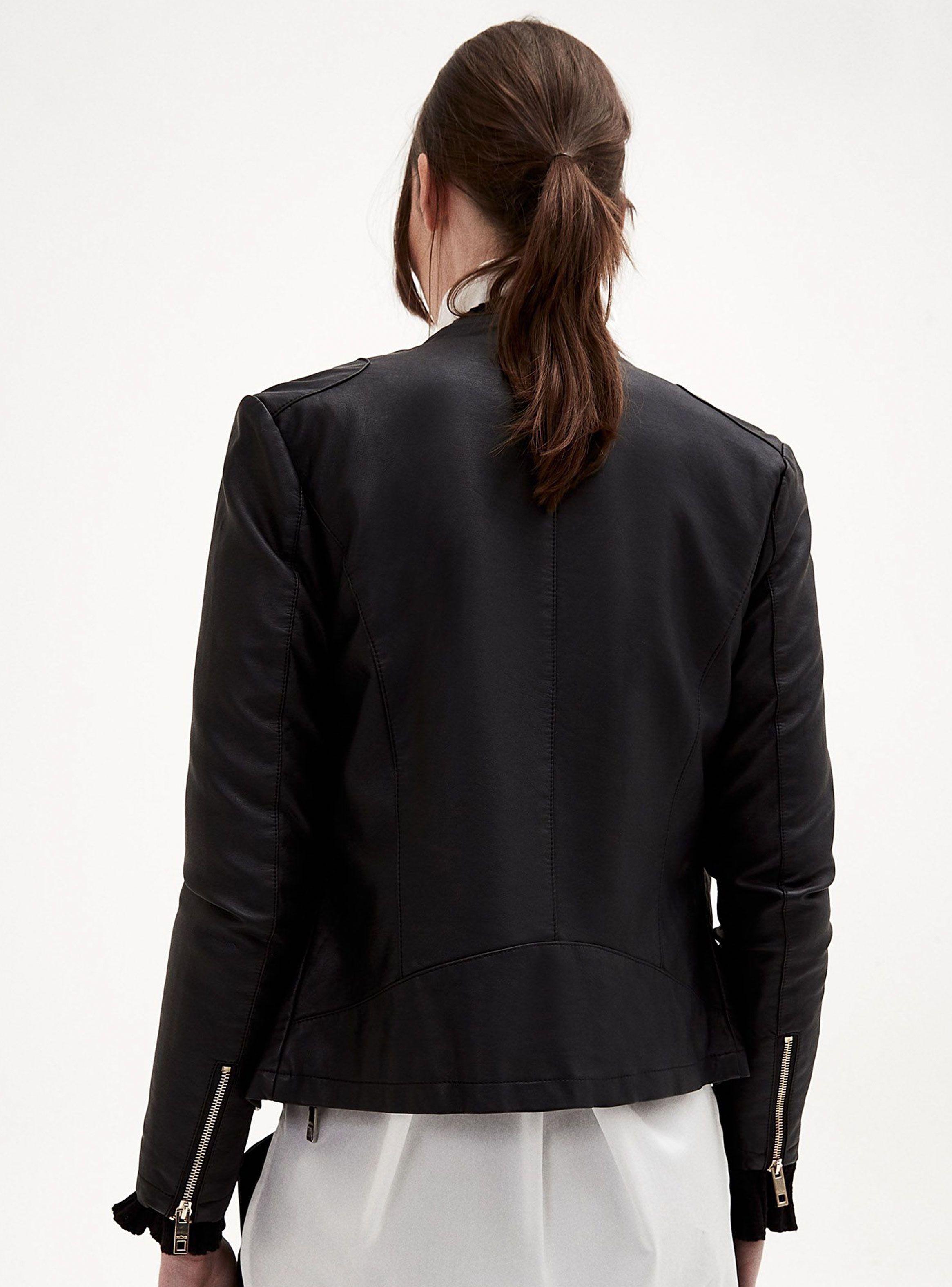 Chaqueta Braque Efecto Cuero-1
