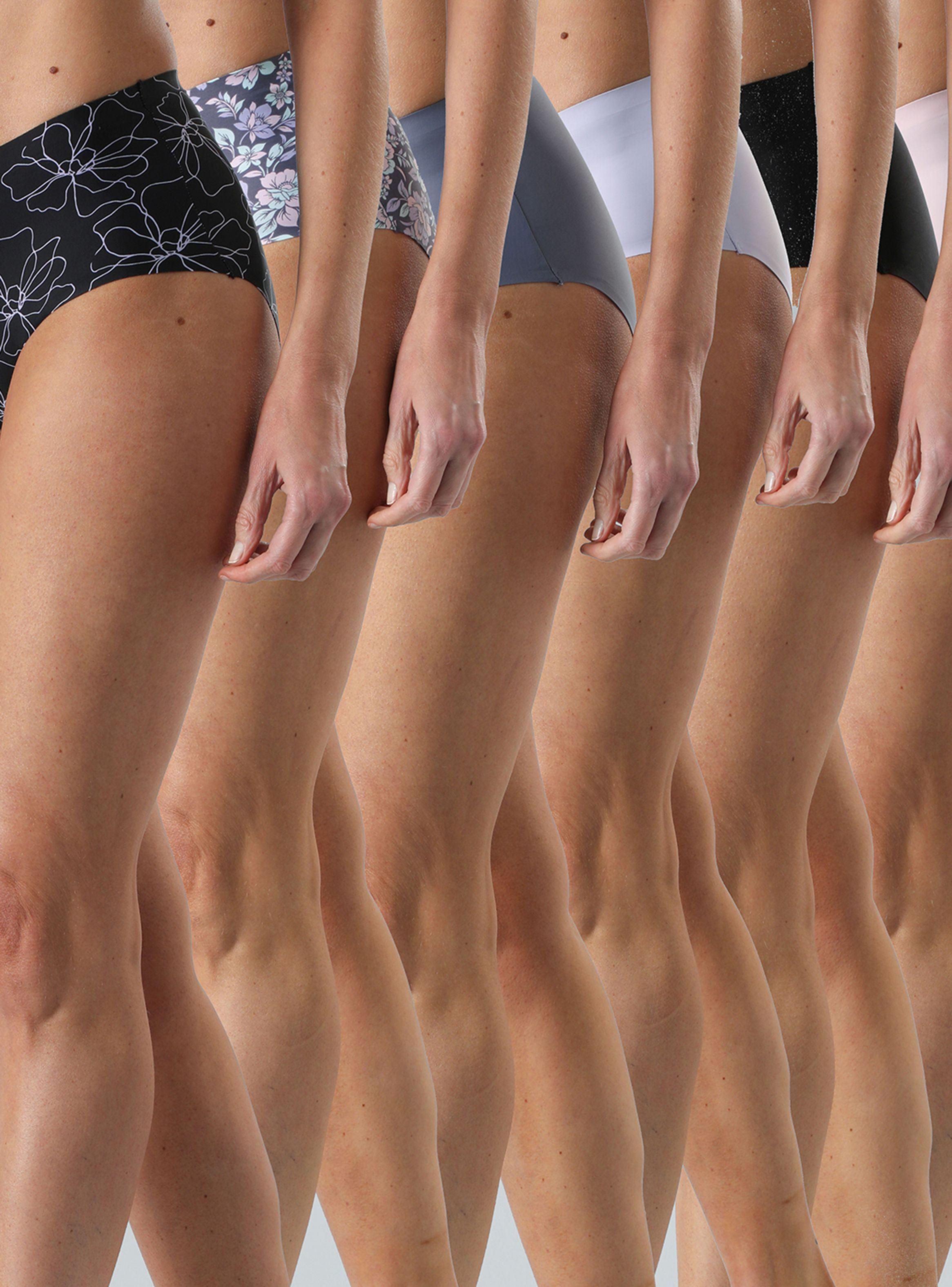 Pack 6 Calzón Maxi sin Costuras-0