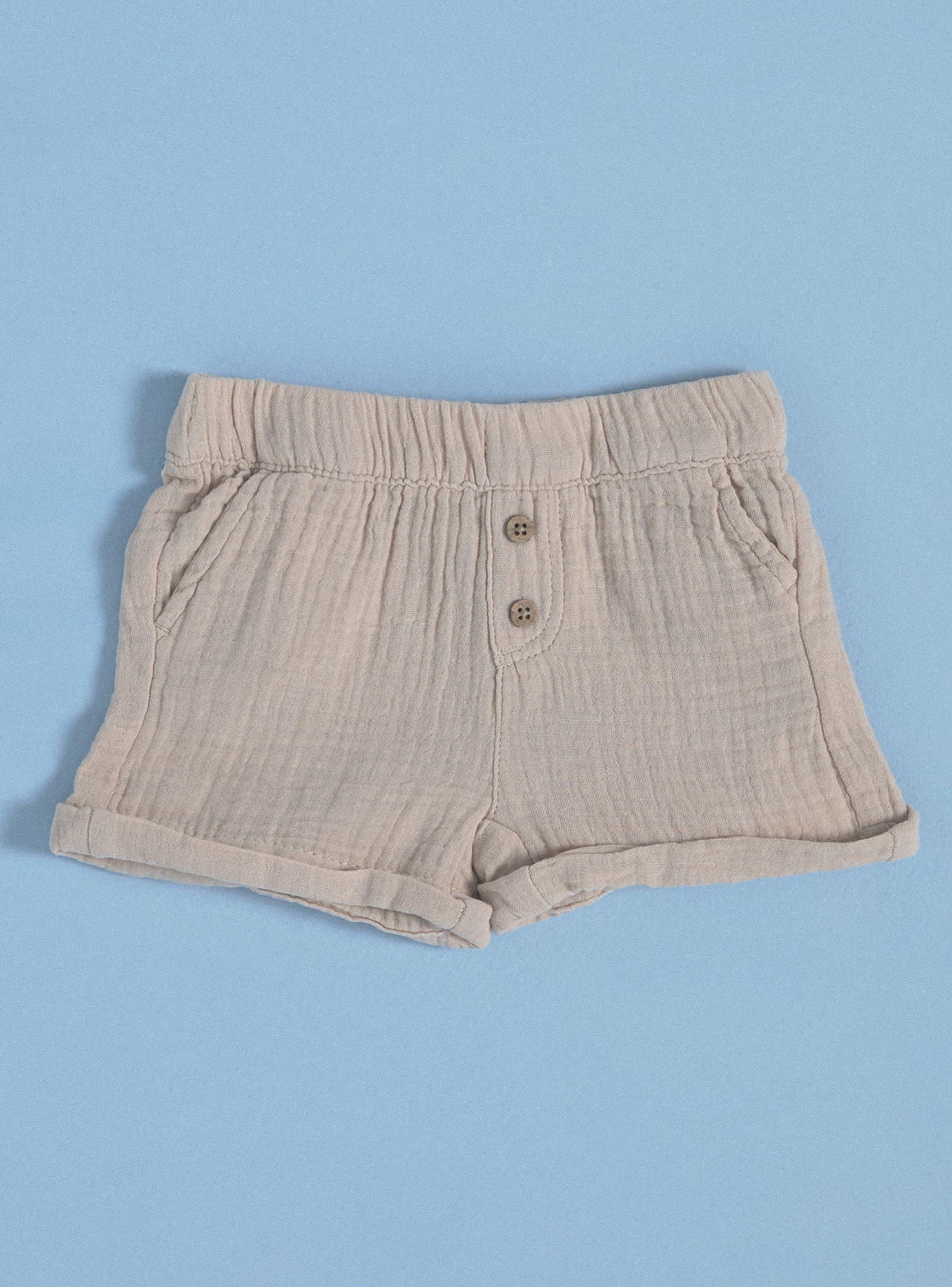 Short Confortable con Botones Delanteros-0