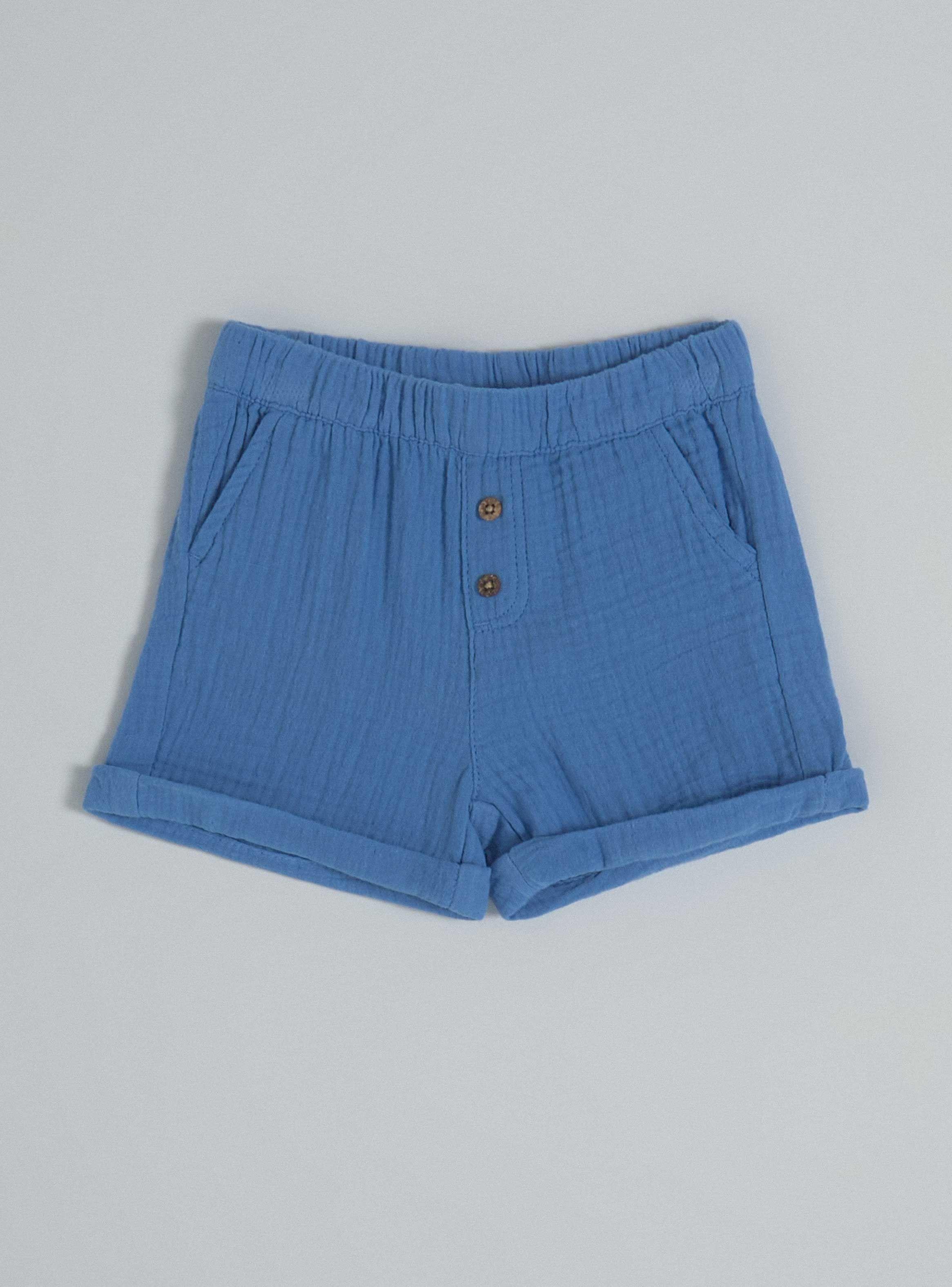 Short Confortable con Botones Delanteros-0