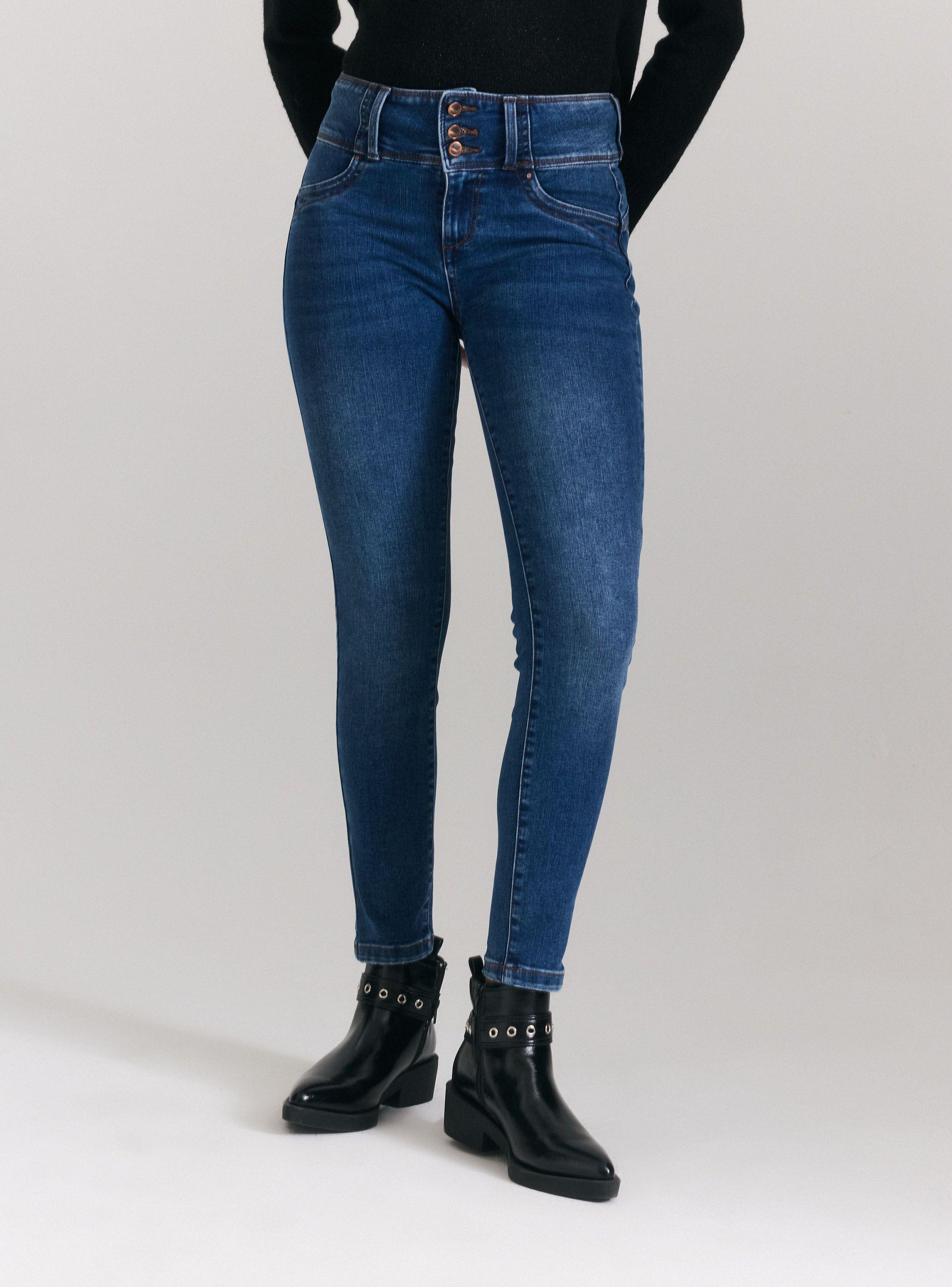 Jeans Pretina Ancha 3 Botones-0